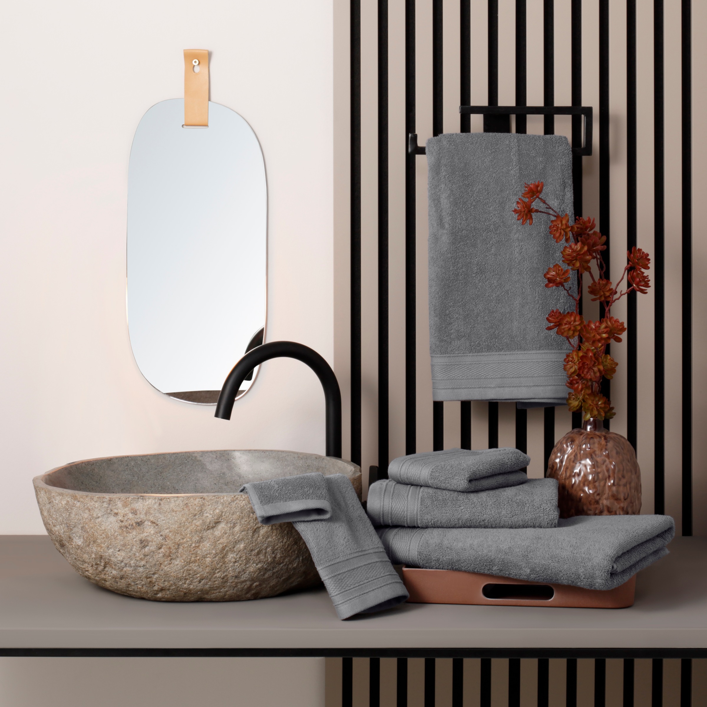 Bruno Banani Handtuch Set »Robby, Premium Handtücher, 500 gr/m²«, Set, 5 tl günstig online kaufen