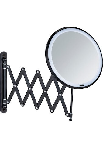 WENKO Kosmetikspiegel »Barona«, schwarz, mit LED und Touch-Funktion kaufen