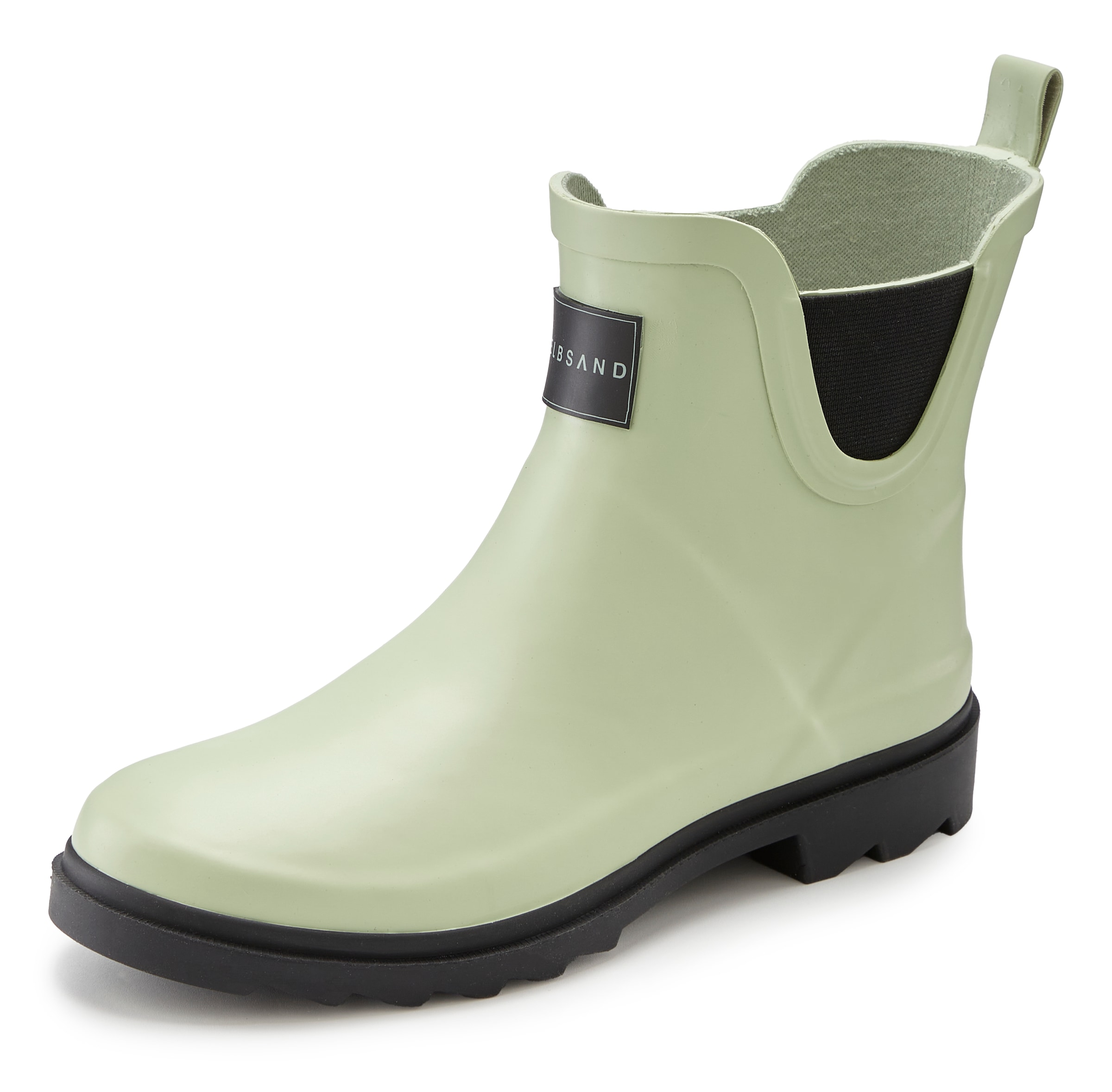 Elbsand Gummistiefelette »Boots«, aus wasserdichtem Material, Gummistiefel, Schlupfstiefel VEGAN
