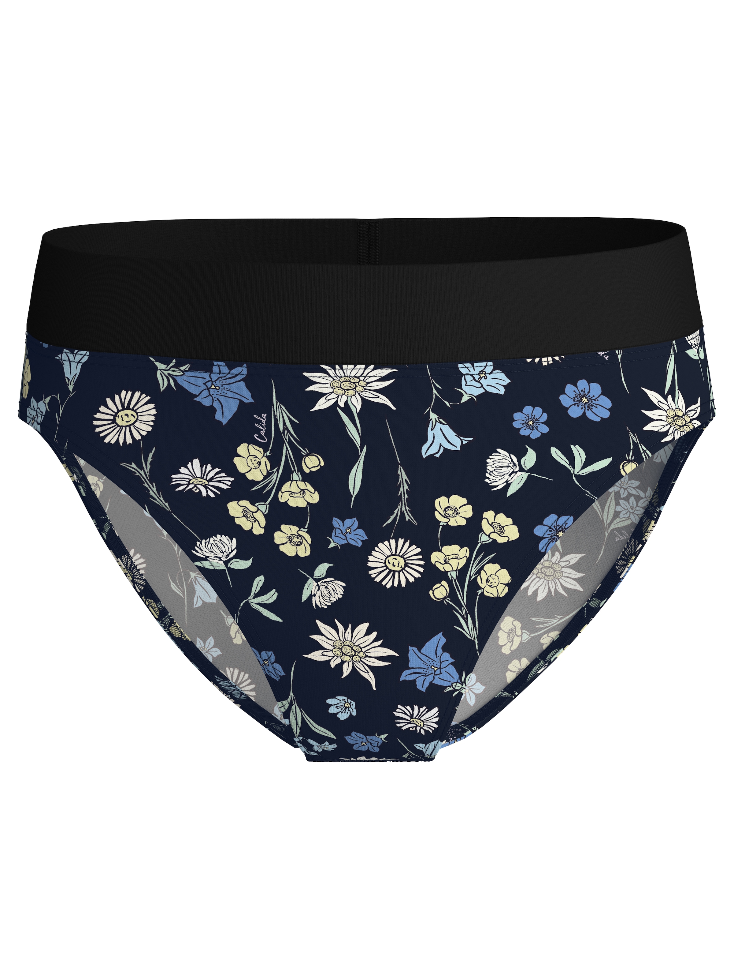 CALIDA High-Waist-Slip »Elastic Trend«, breiter Weichbund, elastisch, Single Jersey-Qualität, hoher Schnitt
