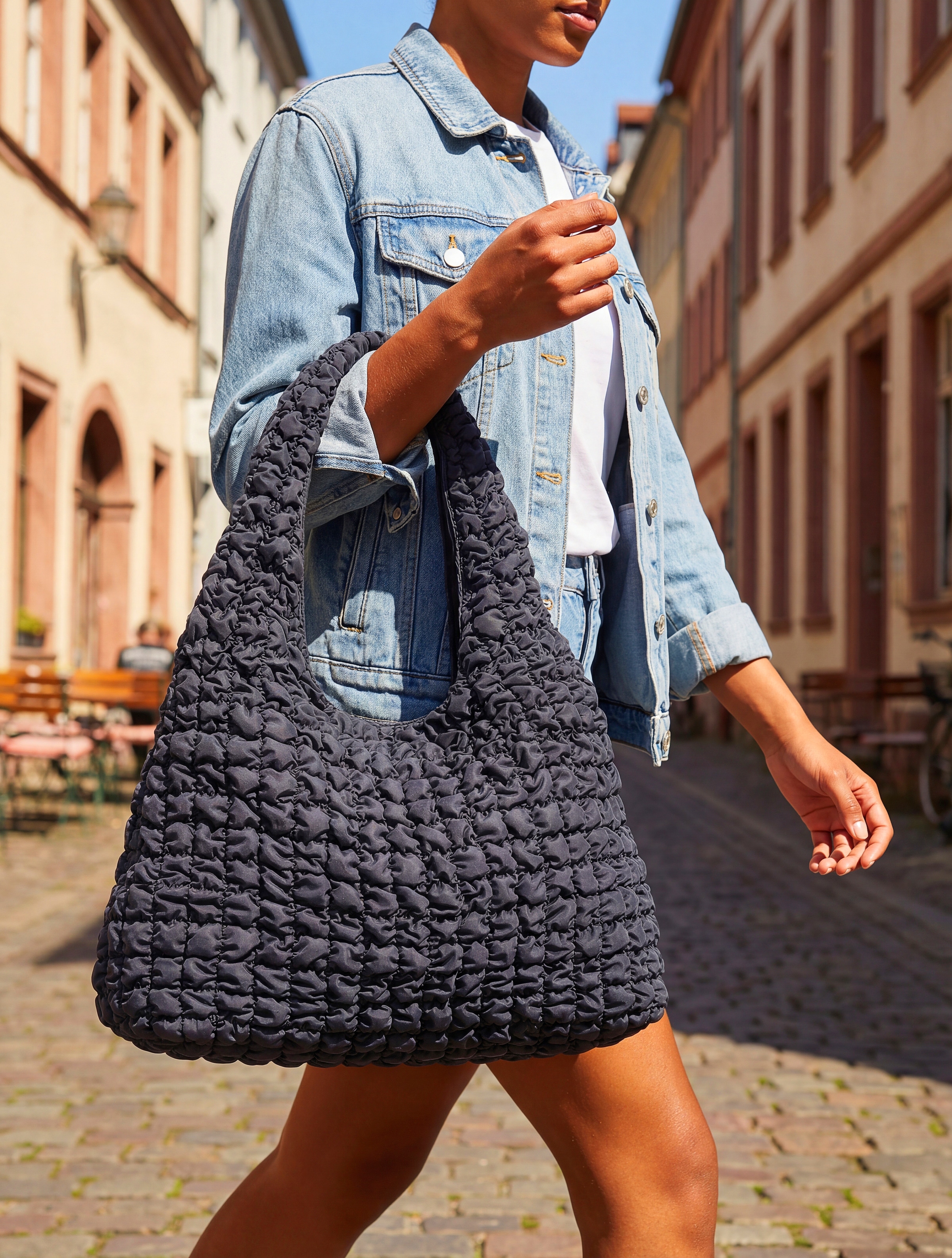 LSCN by LASCANA Shopper »Schultertasche« Handtasche, Einkaufstasche, Damentasche VEGAN