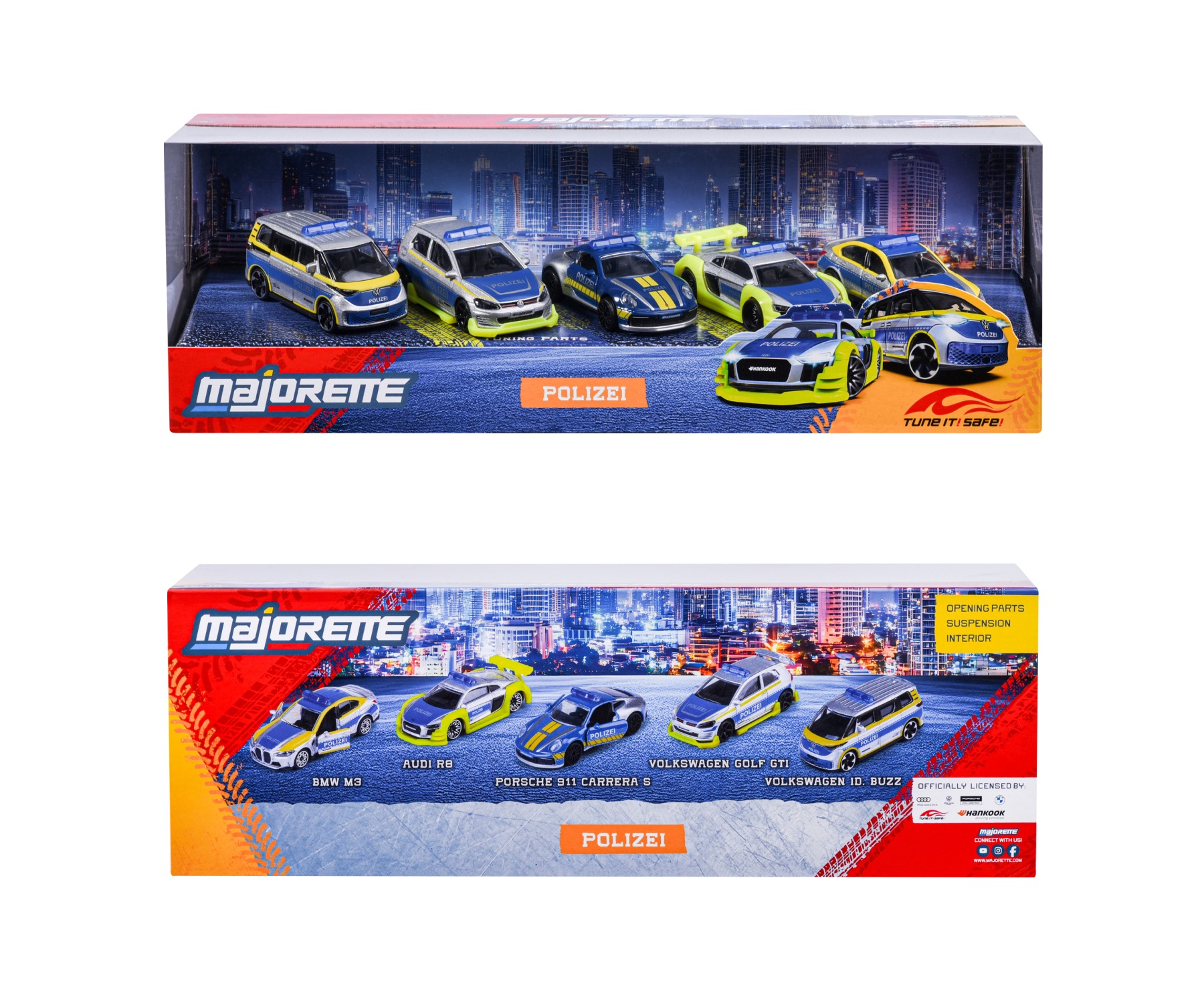 majORETTE Spielzeug-Auto »Tune it Safe«