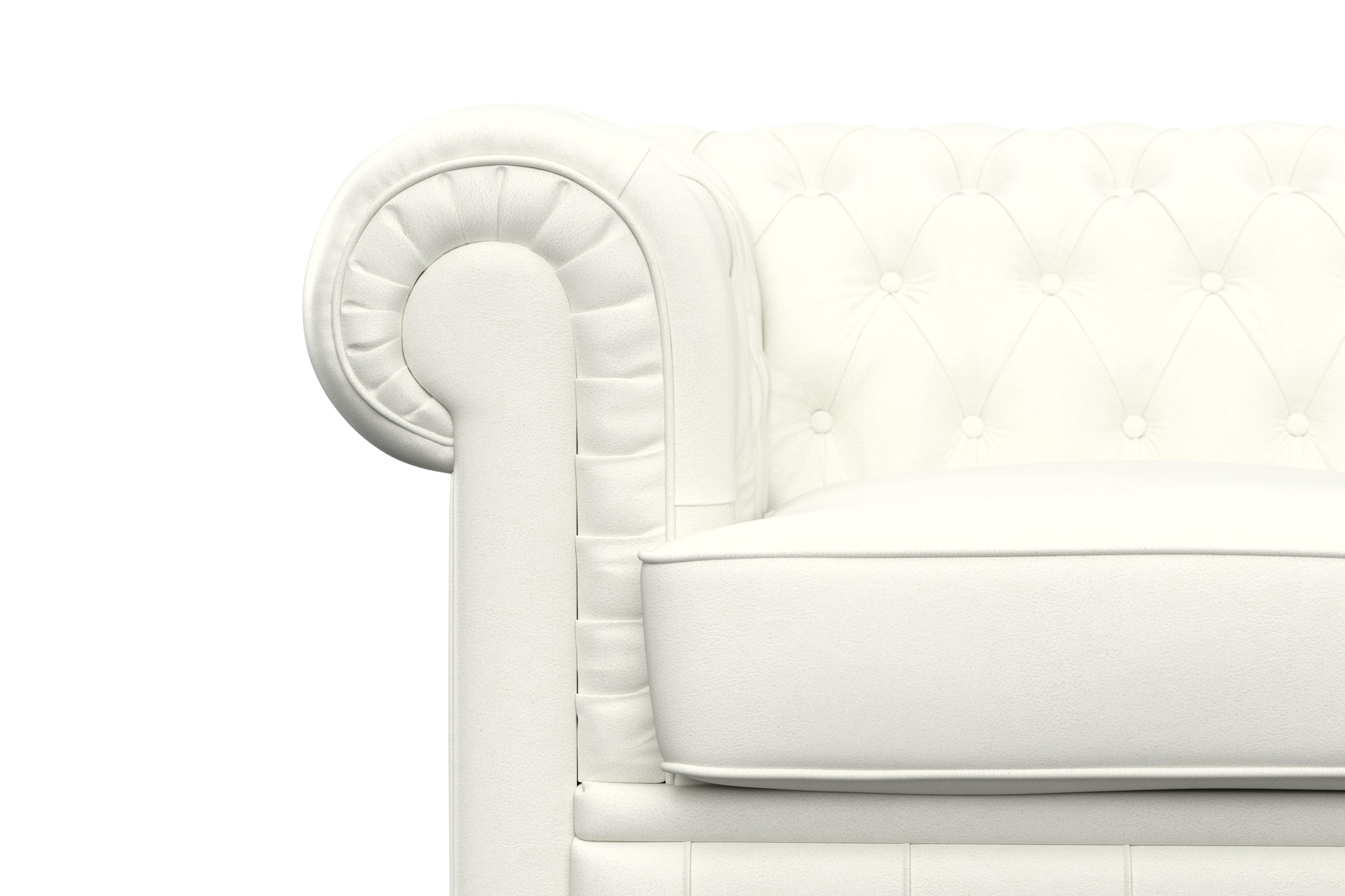 Max Winzer® Chesterfield-Sofa »Kent 2-Sitzer, edel und bequem, hochwertige Detailverarbeitung«, mit aufwendiger Knopfheftung, komfortable Armlehne, Breite 175 cm