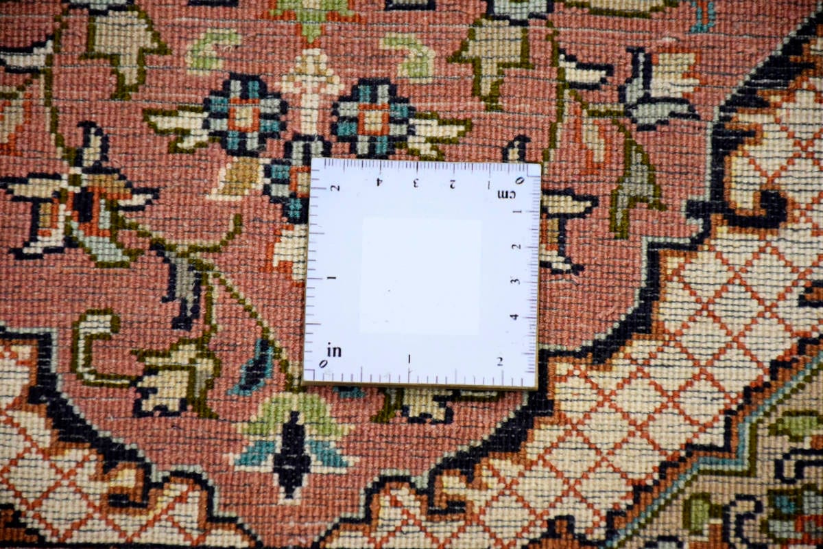 Kayoom Seidenteppich »Boxes 8885«, rechteckig, 10 mm Höhe, Einzelstück mit Zertifikat, Wohnzimmer