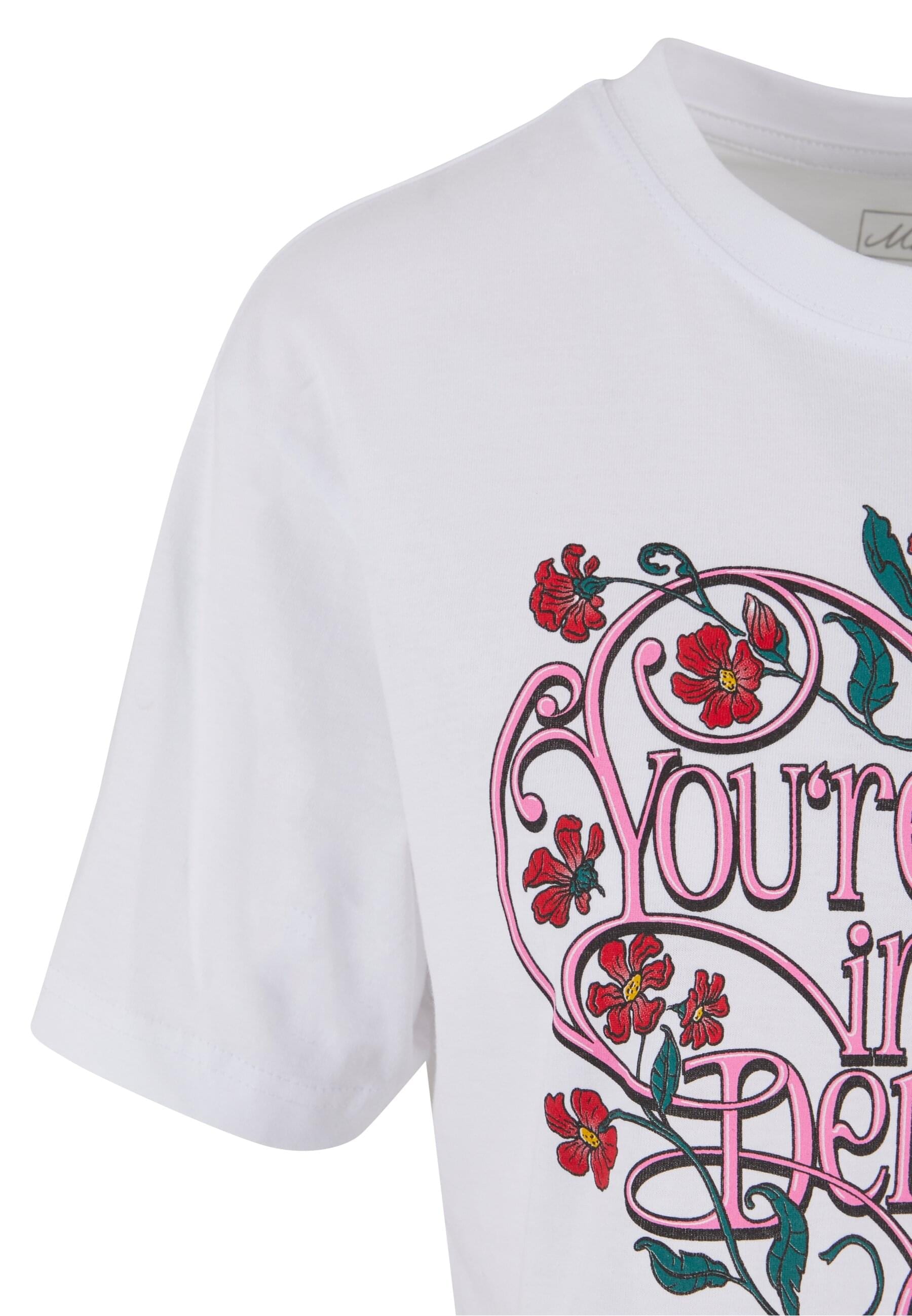 Miss Tee T-Shirt »Miss Tee Damen Hotter Delusion Ladies Short Overized Tee« 1 Stk.