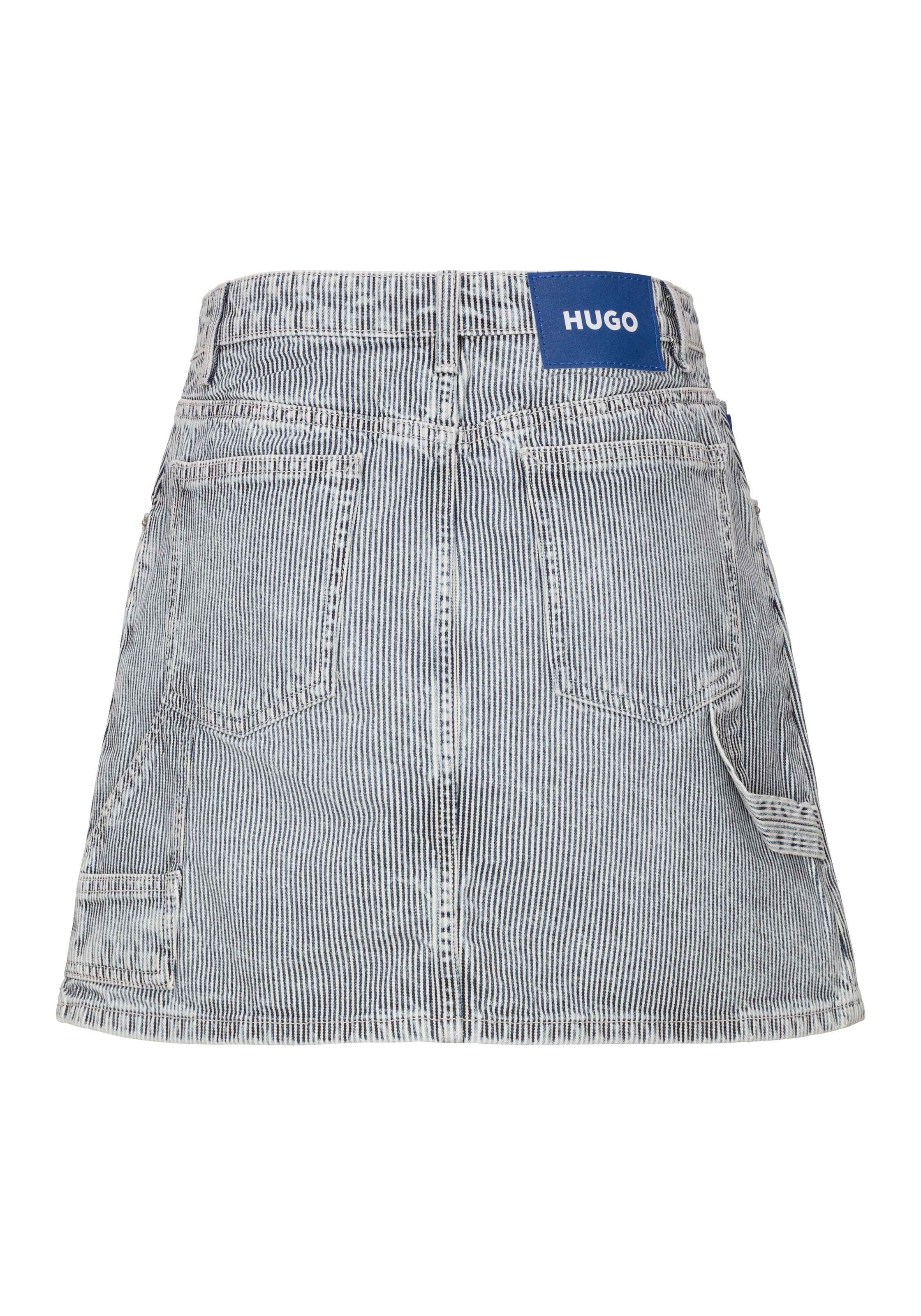 HUGO Blue Jeansrock »Gami« mit Loop-Detail