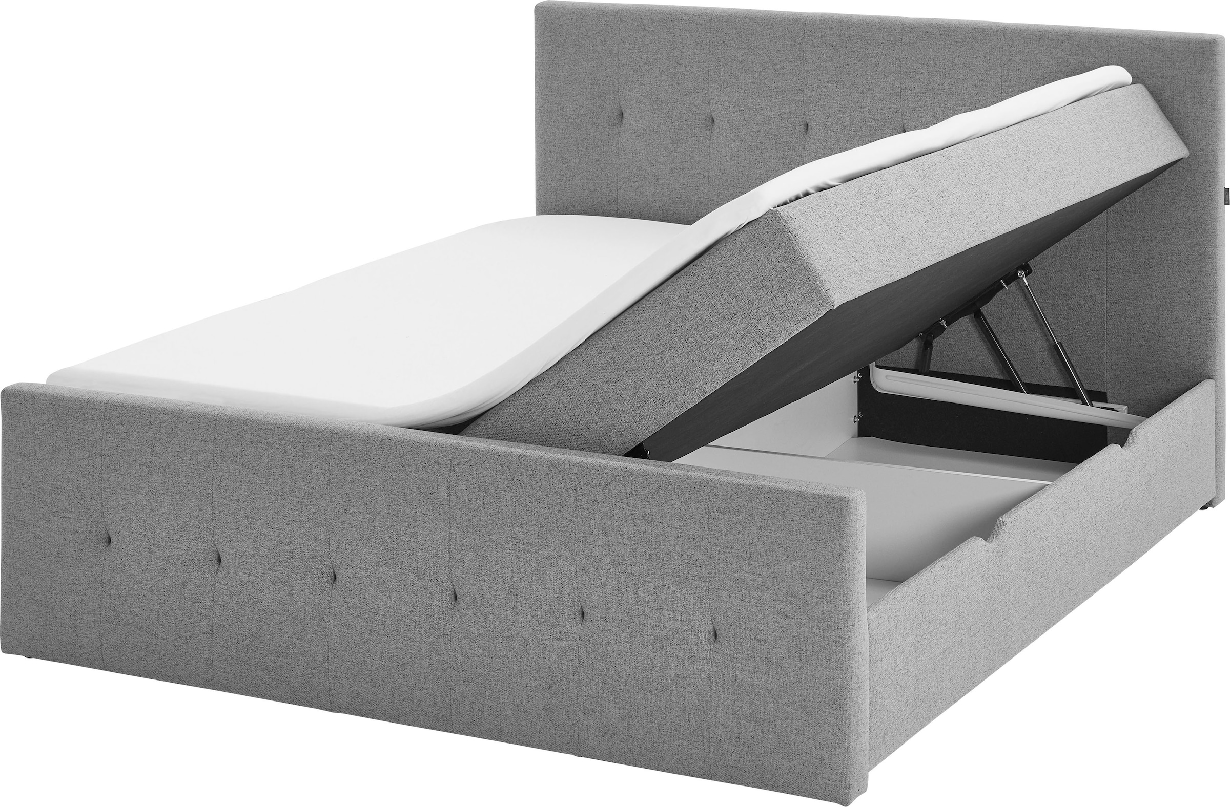 INOSIGN Boxbett »Tessaja«, 180 x 200cm, mit Bettkasten, inkl. Topper
