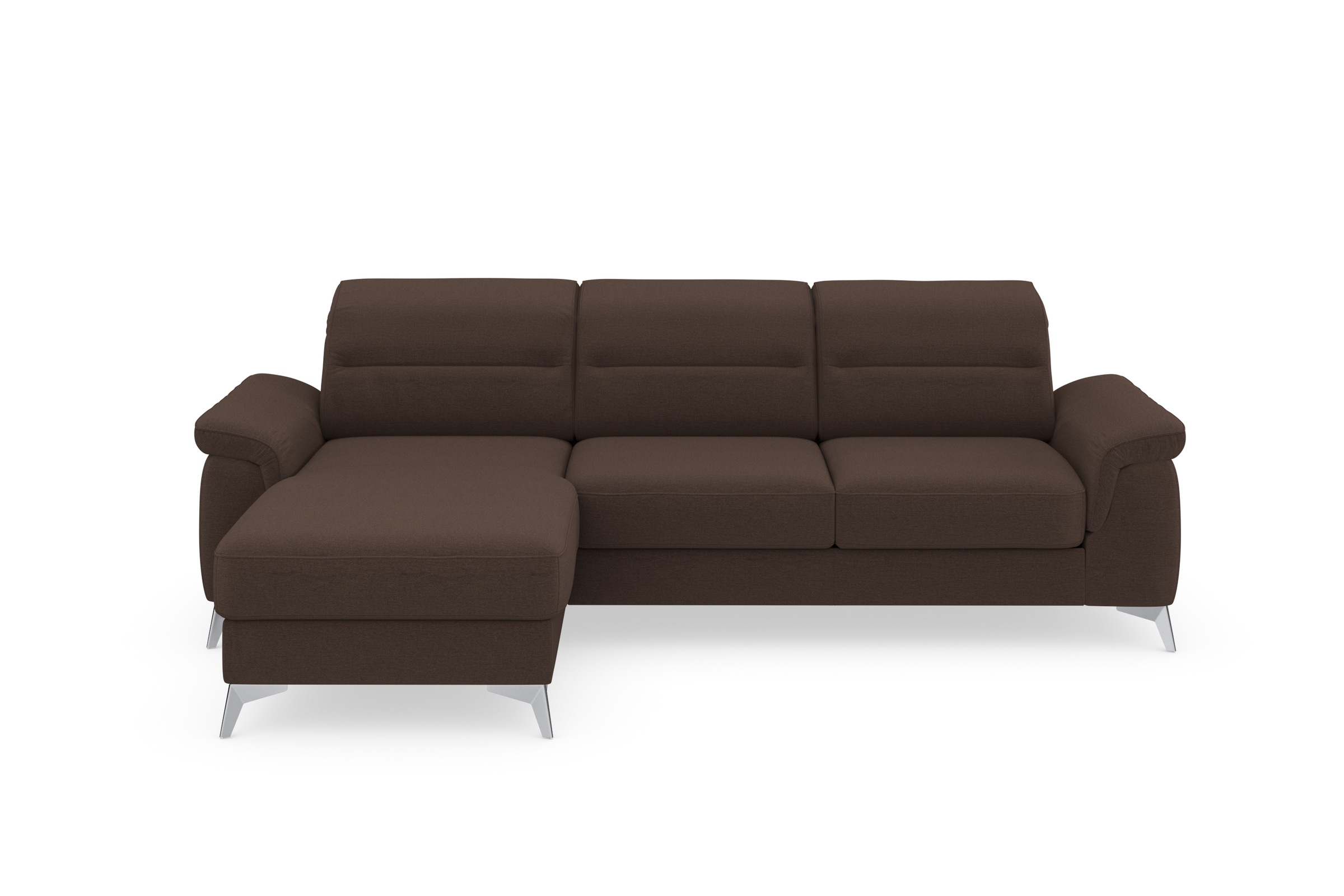 sit&more Ecksofa »Sinatra L-Form« mit Recamiere, optinal mit Kopfteilverste günstig online kaufen