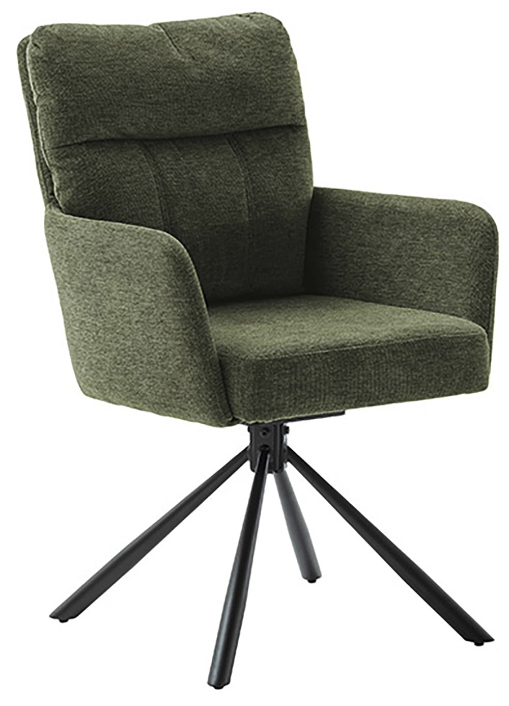 MCA furniture Esszimmerstuhl »UTICA« () (2er-Set), drehbar 180°, Taschenfed günstig online kaufen