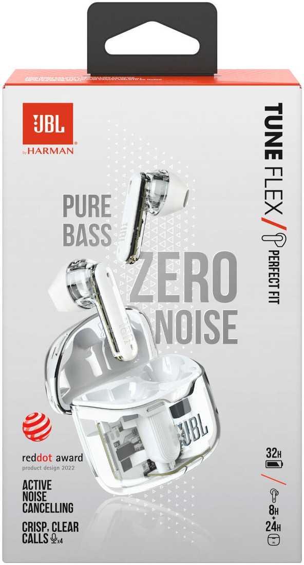 JBL wireless In-Ear-Kopfhörer »Tune Flex« Bluetooth Active Noise Cancelling (ANC)