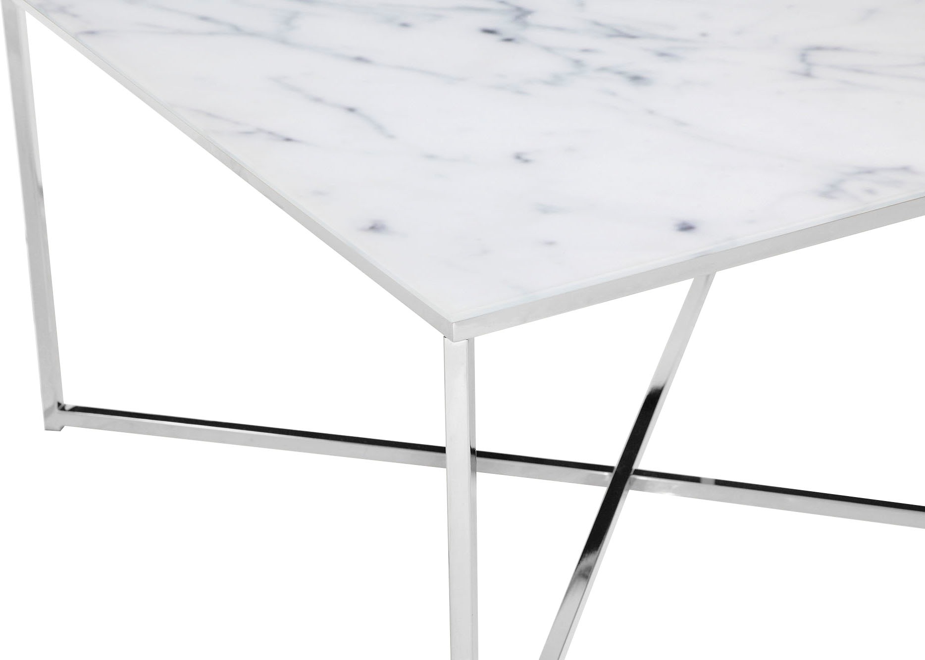 SalesFever Couchtisch, Tischplatte in Marmoroptik