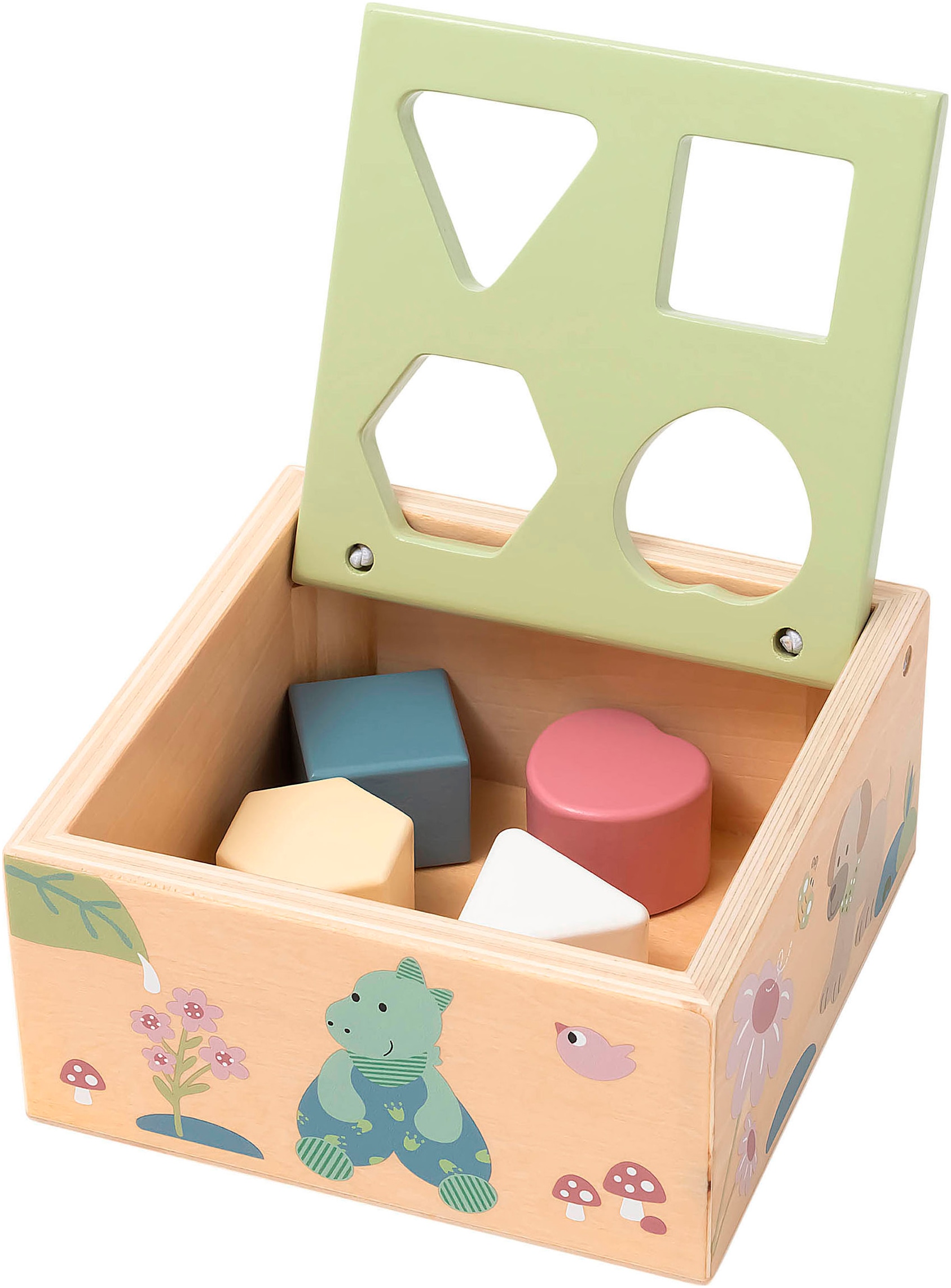 Sterntaler® Steckspielzeug »Sortierbox Holz« FSC® - schützt Wald