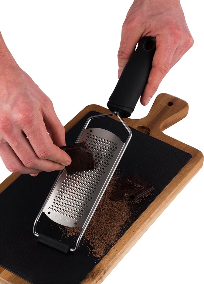 Buddy's Zitronenschaber »Buddy´s Blades«, (1 tlg.), breite Premium Reibe, Parmesanreibe, Ingwerreibe, Zestenreibe u.v.m.