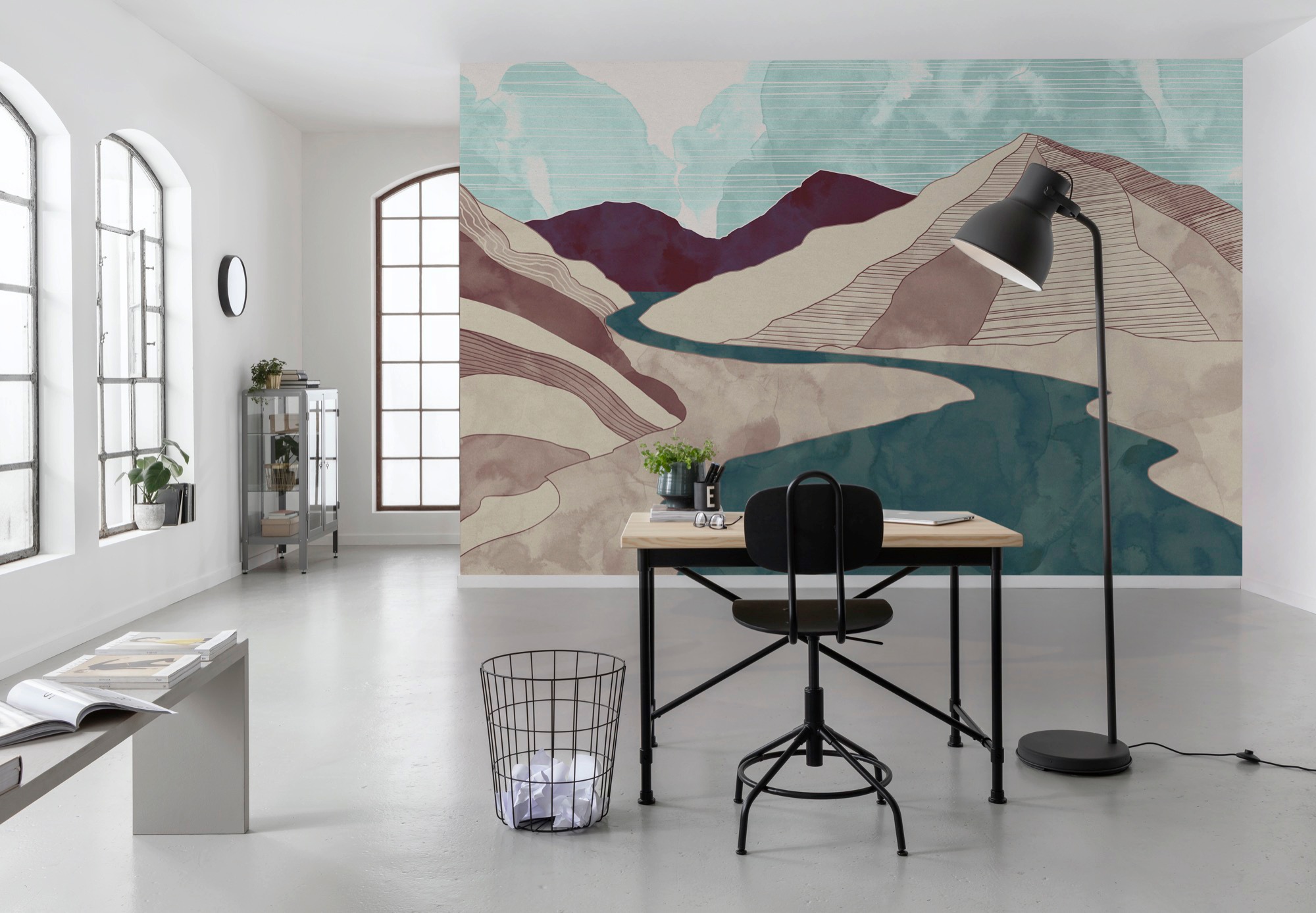 Komar Vliestapete »Digitaldruck Vlies - Terra - Größe 400 x 280 cm«, bedruckt, Wohnzimmer, Schlafzimmer