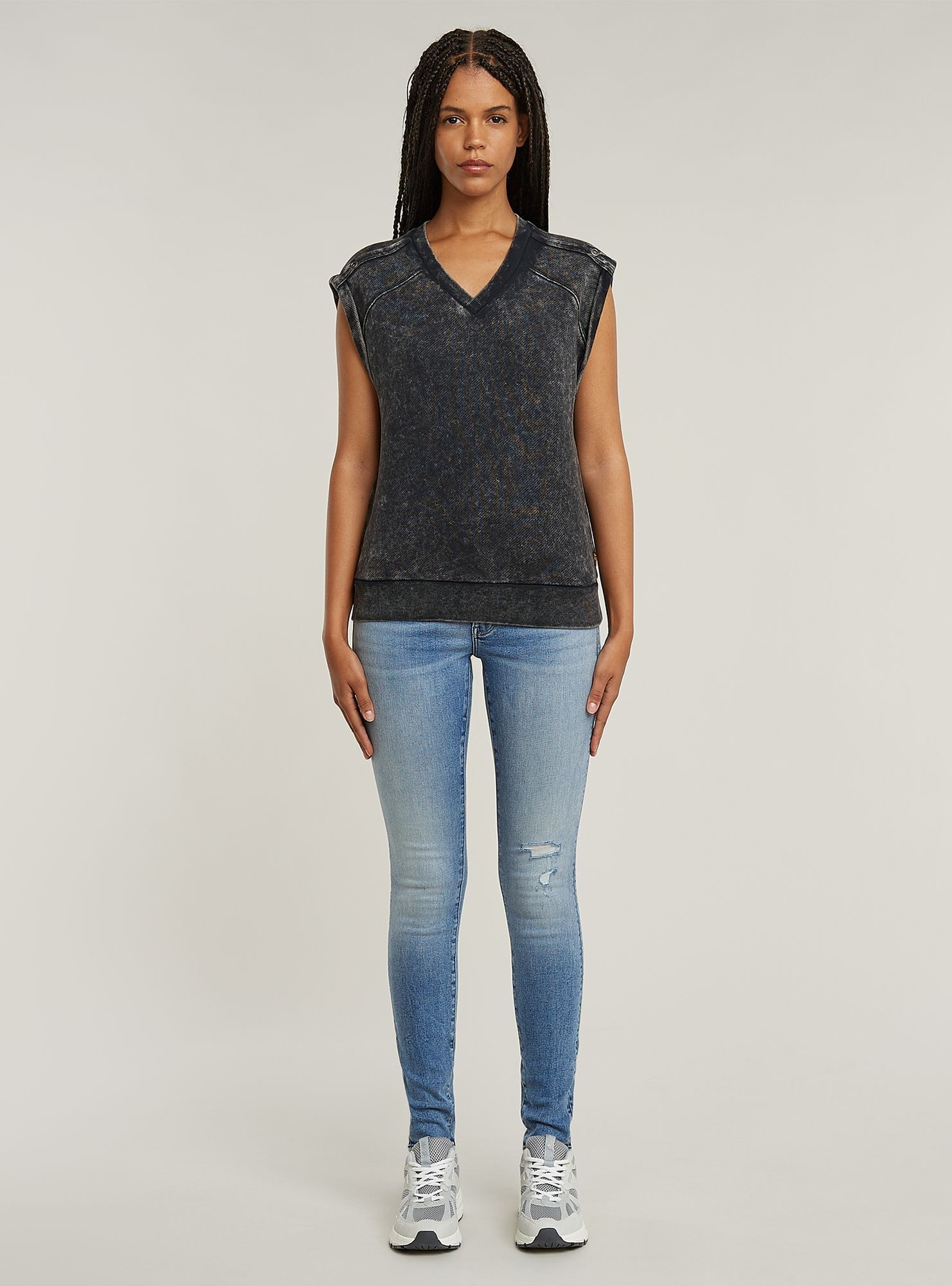 G-STAR Longpullover »Washed Sweatshirt«