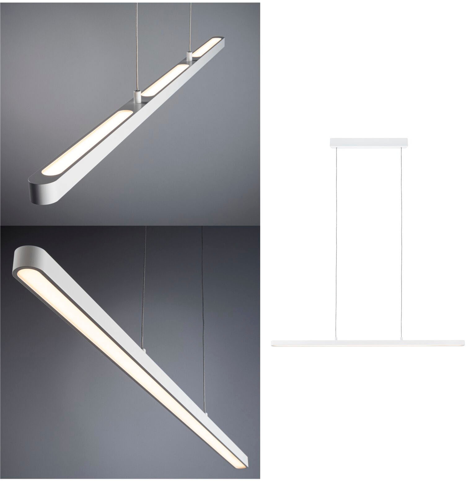 Paulmann LED Pendelleuchte »Lento«, 1 flammig, höhenverstellbar günstig online kaufen