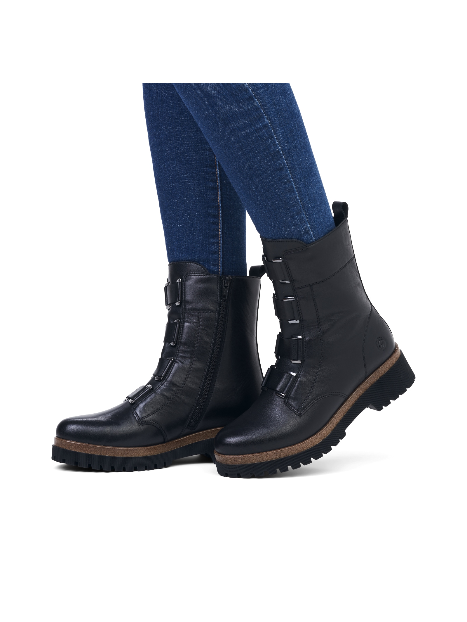 Remonte Schnürstiefelette »Remonte Stiefelette Glattleder«