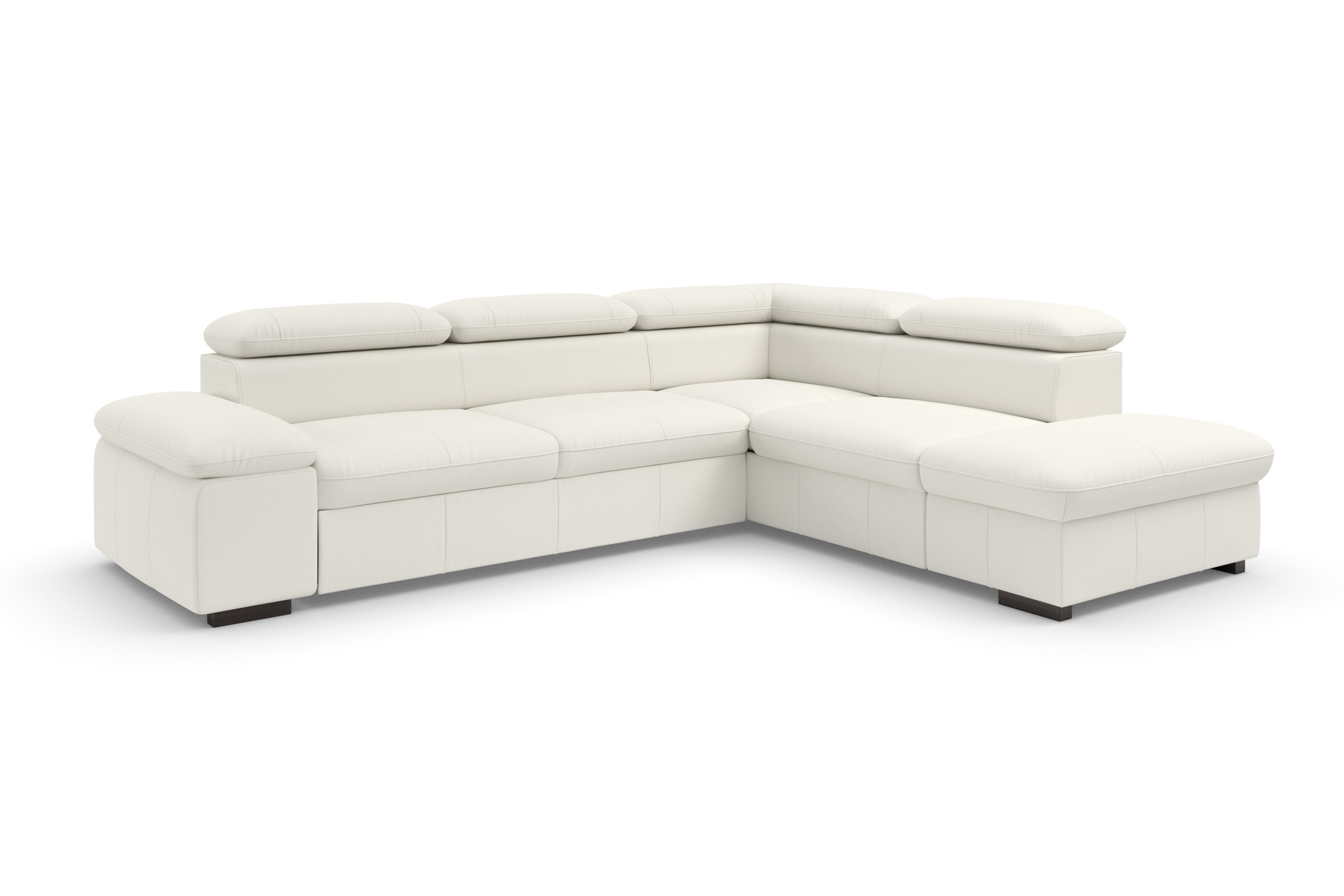 Home affaire Ecksofa »Alberto L-Form«, mit Kopfteilverstellung, wahlweise mit Bettfunktion