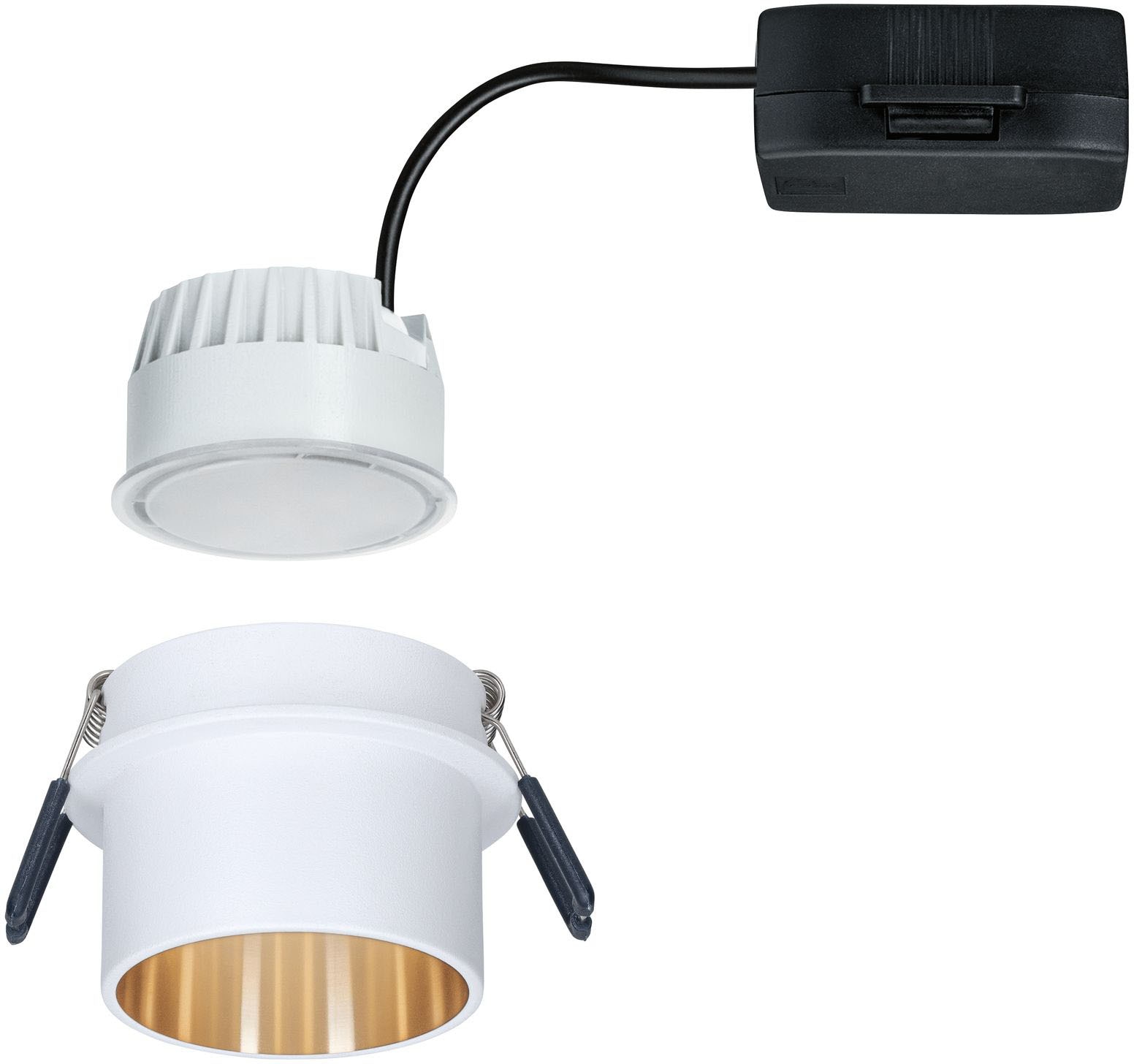 Paulmann LED Bad-Einbauleuchte »Gil«, Schutzart IP44, 3-Stufen-dimmbar, Ø 6 günstig online kaufen