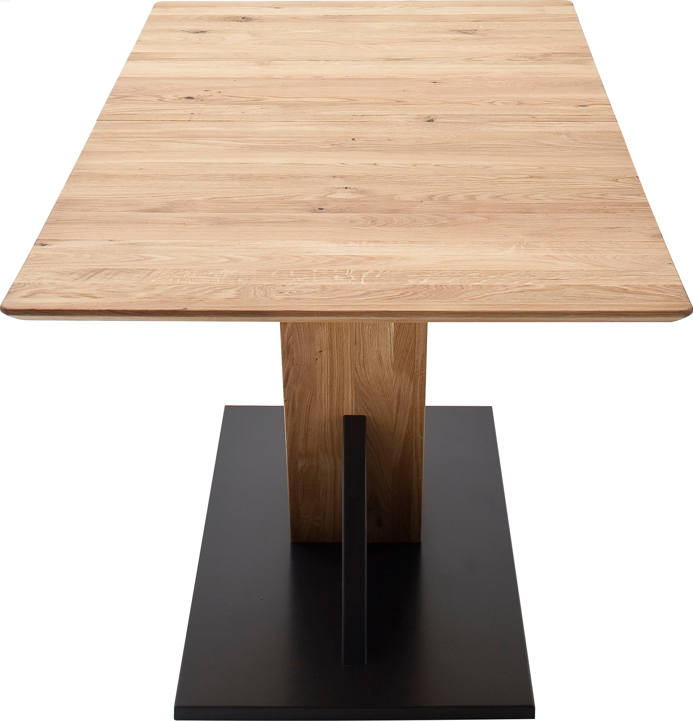 5. Bild von MCA furniture Esstisch »Cuba«, Esstisch Massivholz ausziehbar, Tischplatte mit Synchronauszug