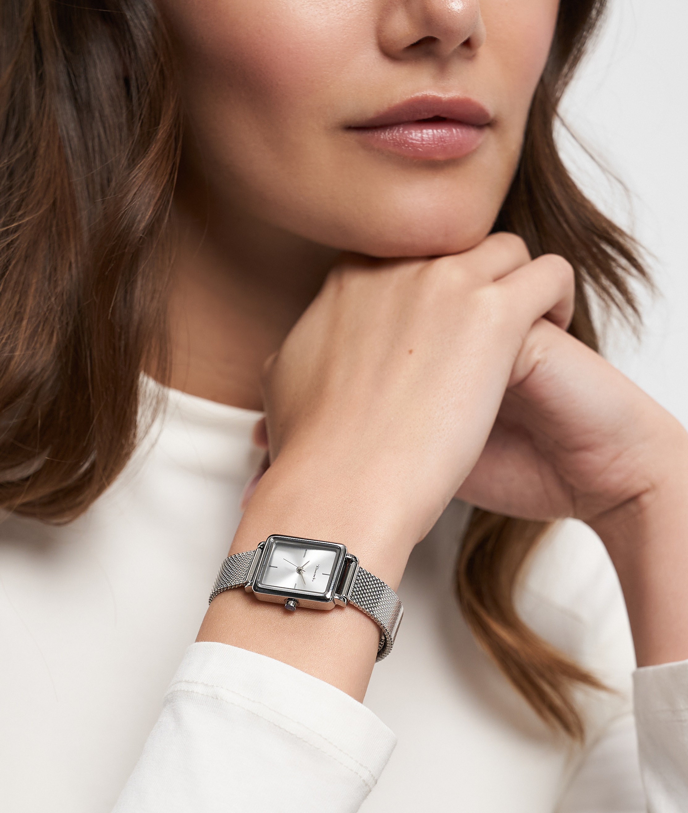 Tamaris Quarzuhr Armbanduhr, Damenuhr, Edelstahlarmband, analog