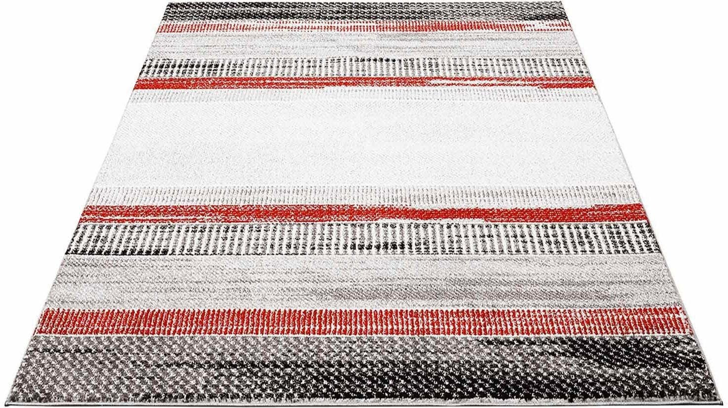 Carpet City Teppich »Moda 1142«, rechteckig, 11 mm Höhe, Läufer, Kurzflor, Wohnzimmer