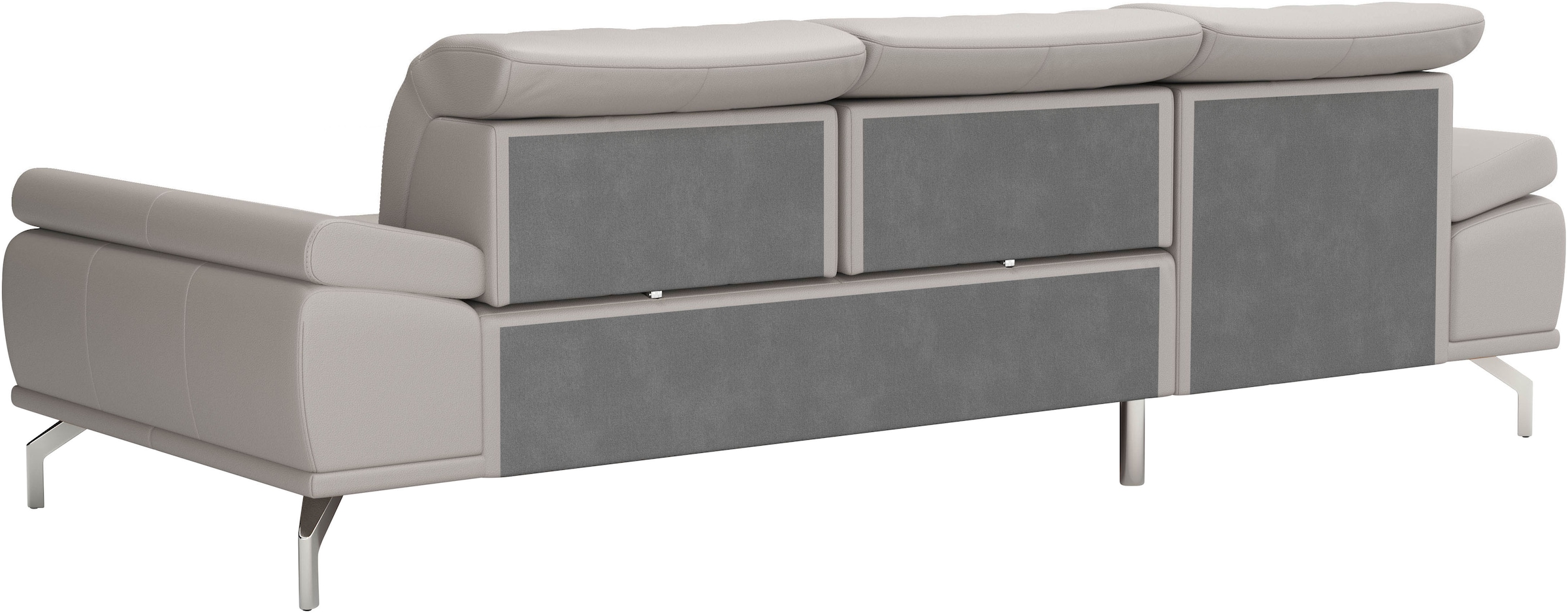 Places of Style Ecksofa »Caluna«, Inkl.Sitztiefenverstellung