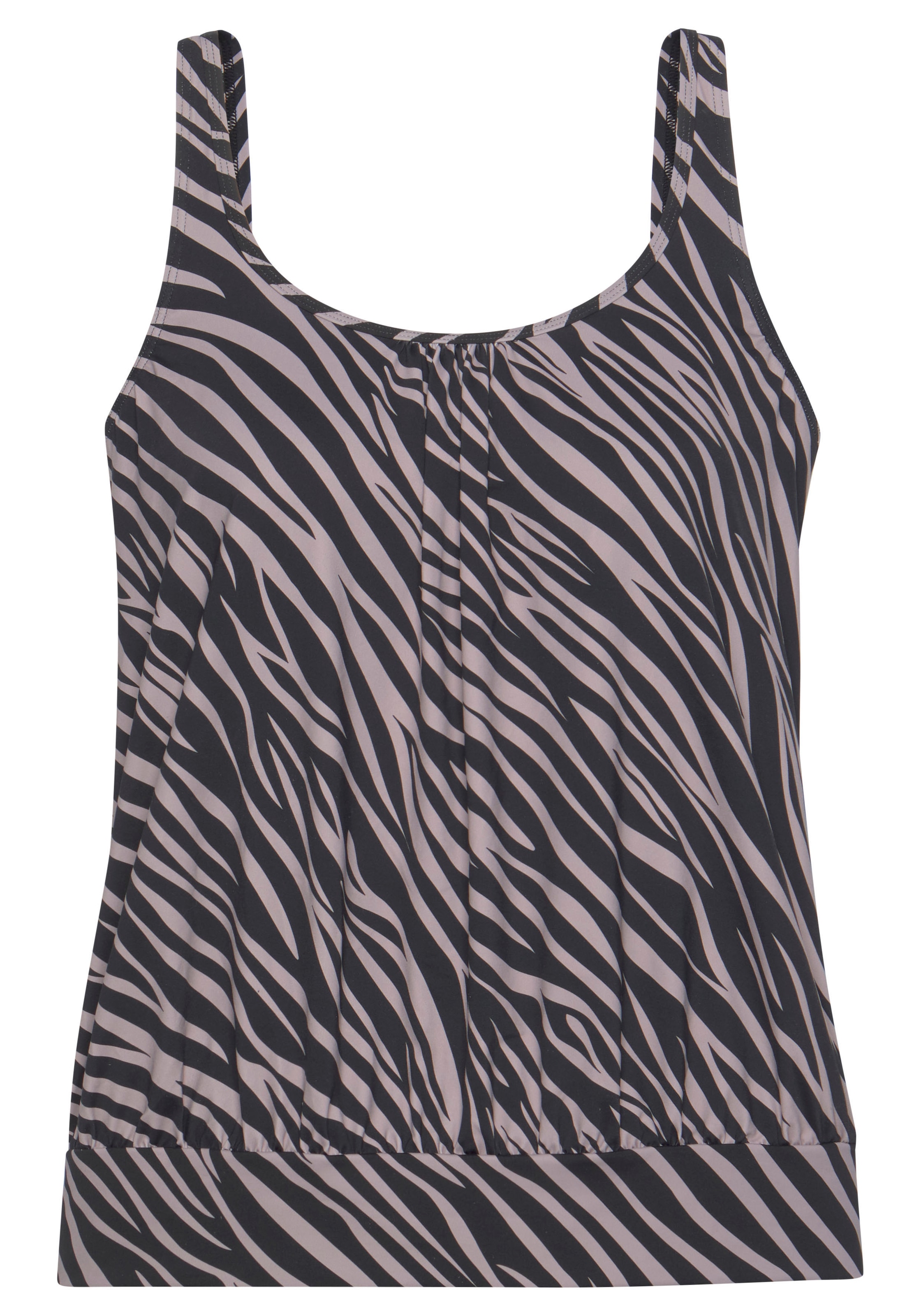 LASCANA Oversize-Tankini-Top »Kaa«, im Animal-Design