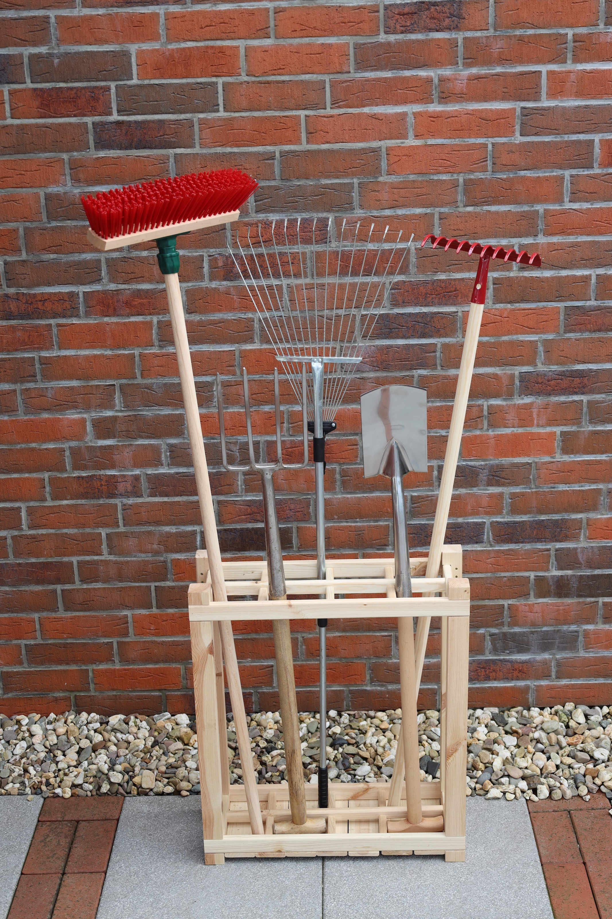 promadino Gartengerätehalter »Universal 353/38«, BxTxH: 60x22x70 cm