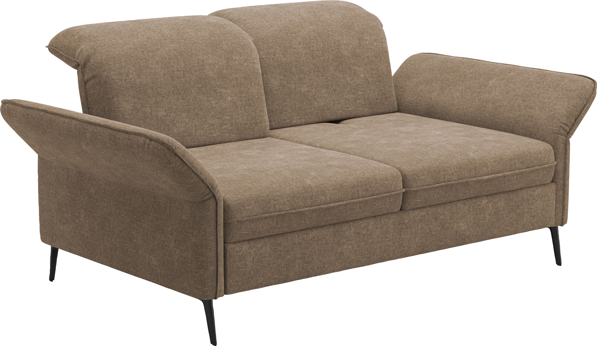 sit&more 2,5-Sitzer »Emely, inkl. Sitztiefenverstellung«, wahlweise mit Bettfunktion, Kopf- & Armteilverstellung