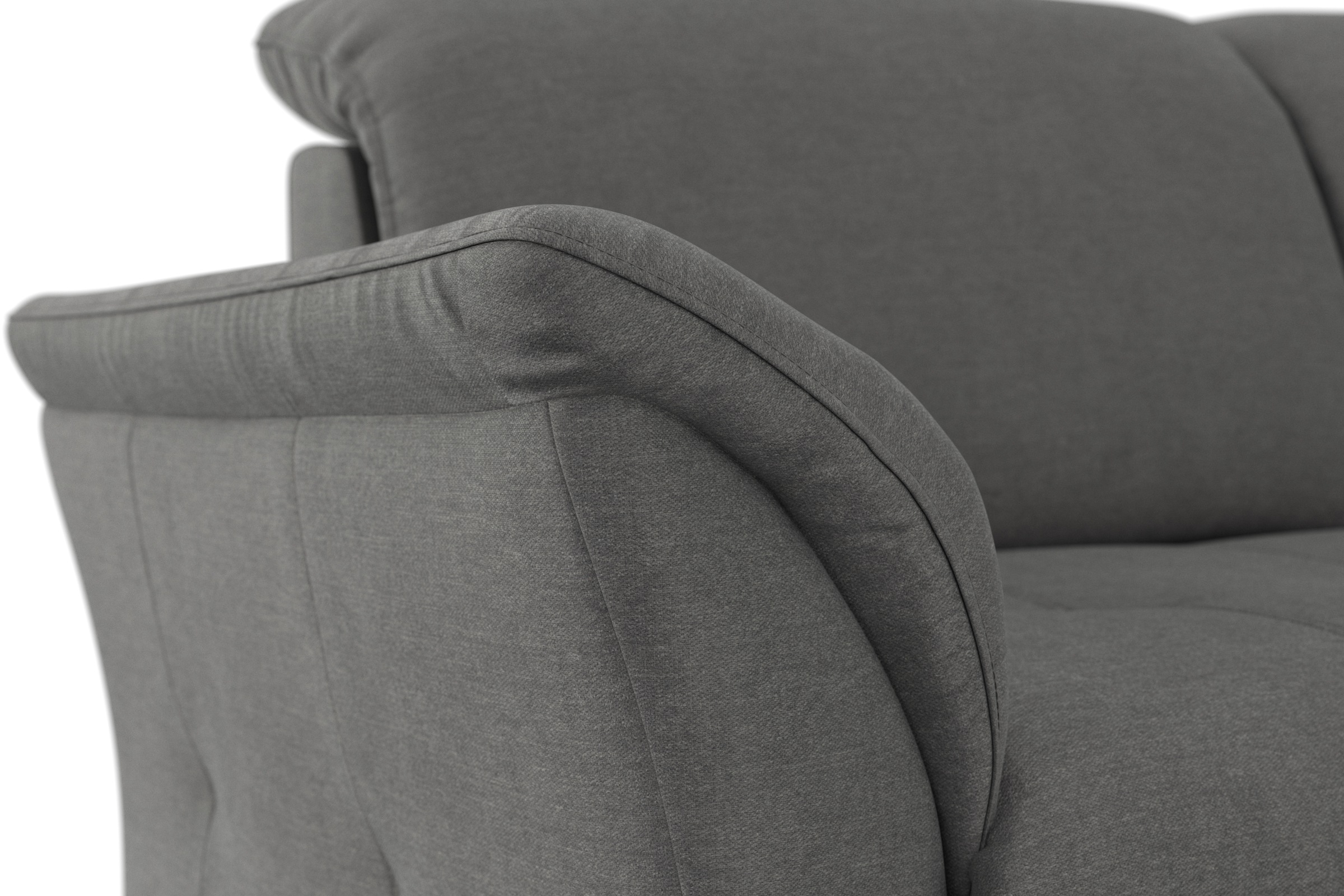 sit&more Ecksofa »Maggiore L-Form«, wahlweise mit Kopfteilverstellung, Bettfunktion und Stauraum