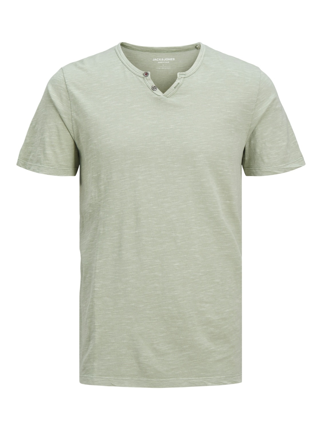 Jack & Jones T-Shirt »JJESPLIT NECK TEE SS NOOS«, mit V-Ausschnitt