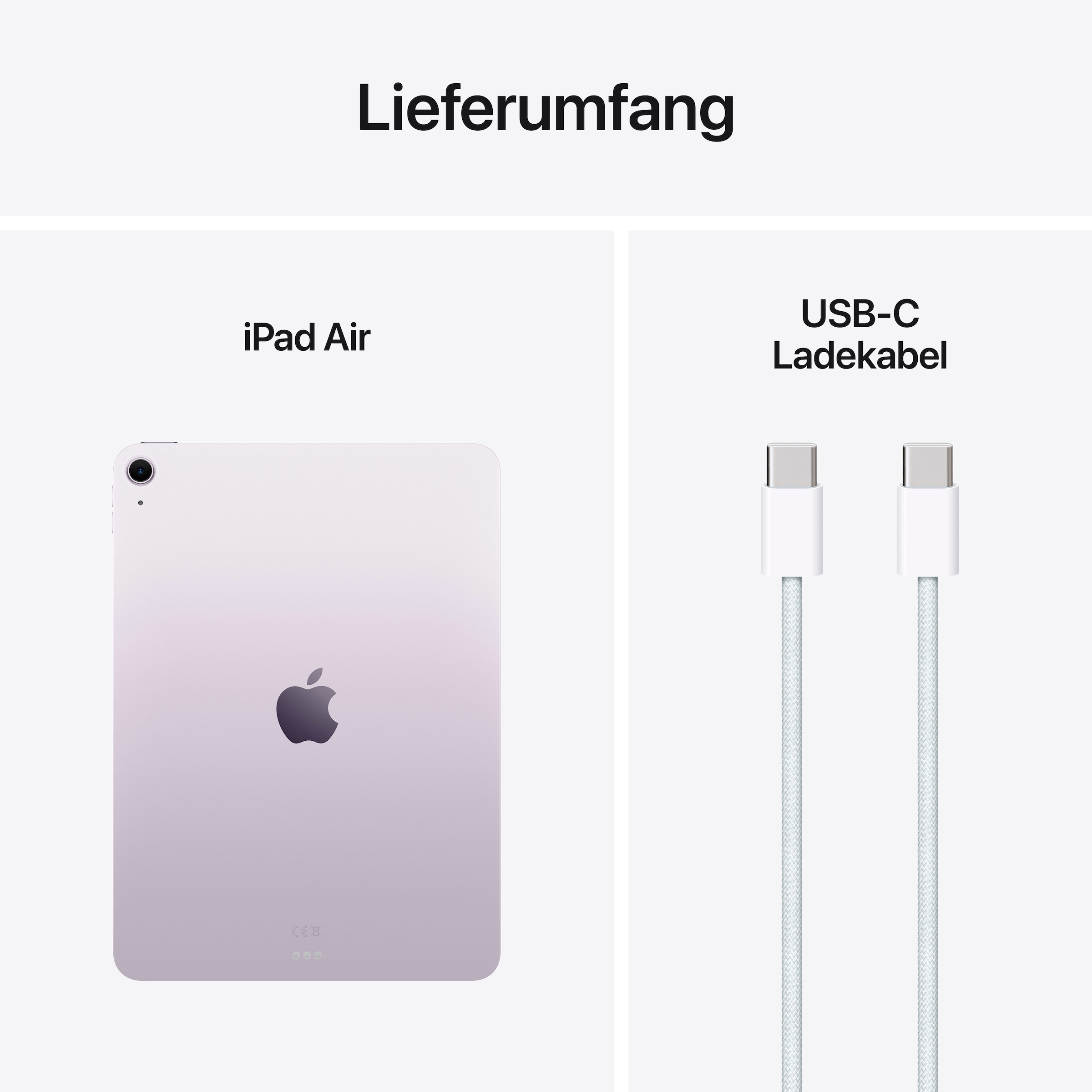 Apple Tablet »11" iPad Air Wi-Fi (2025)«, (27,59 cm / 10,86 Zoll), iPadOS,)