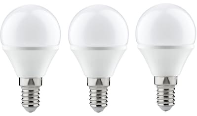 Paulmann LED-Leuchtmittel »Tropfen 4W E14 230V Warmweiß 3er-Pack«, 3 St., Warmweiß kaufen
