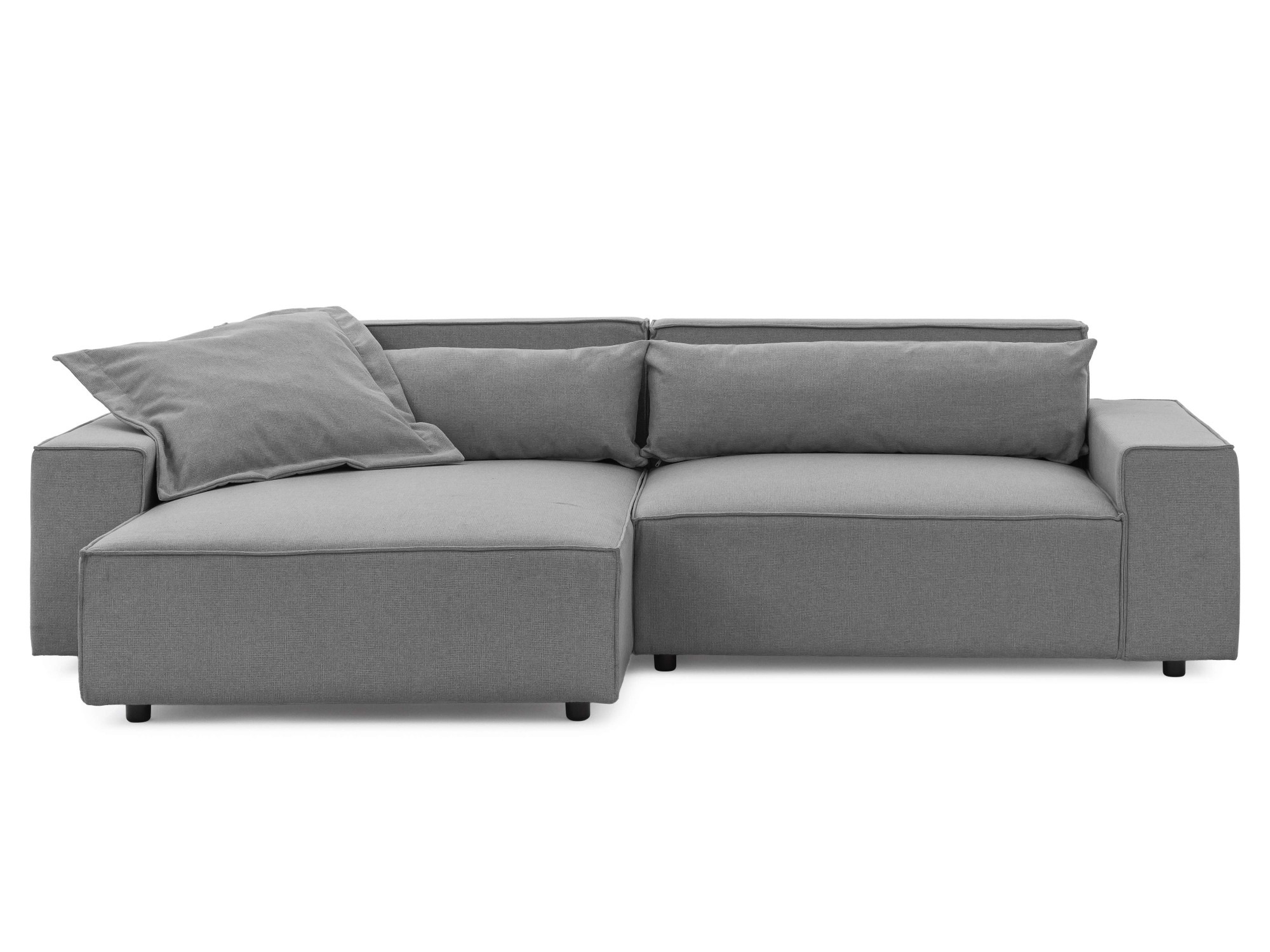 OTTO home Ecksofa »KINLEE Design-Sofa mit Recamiere rechts/links, Maße B/T/ günstig online kaufen