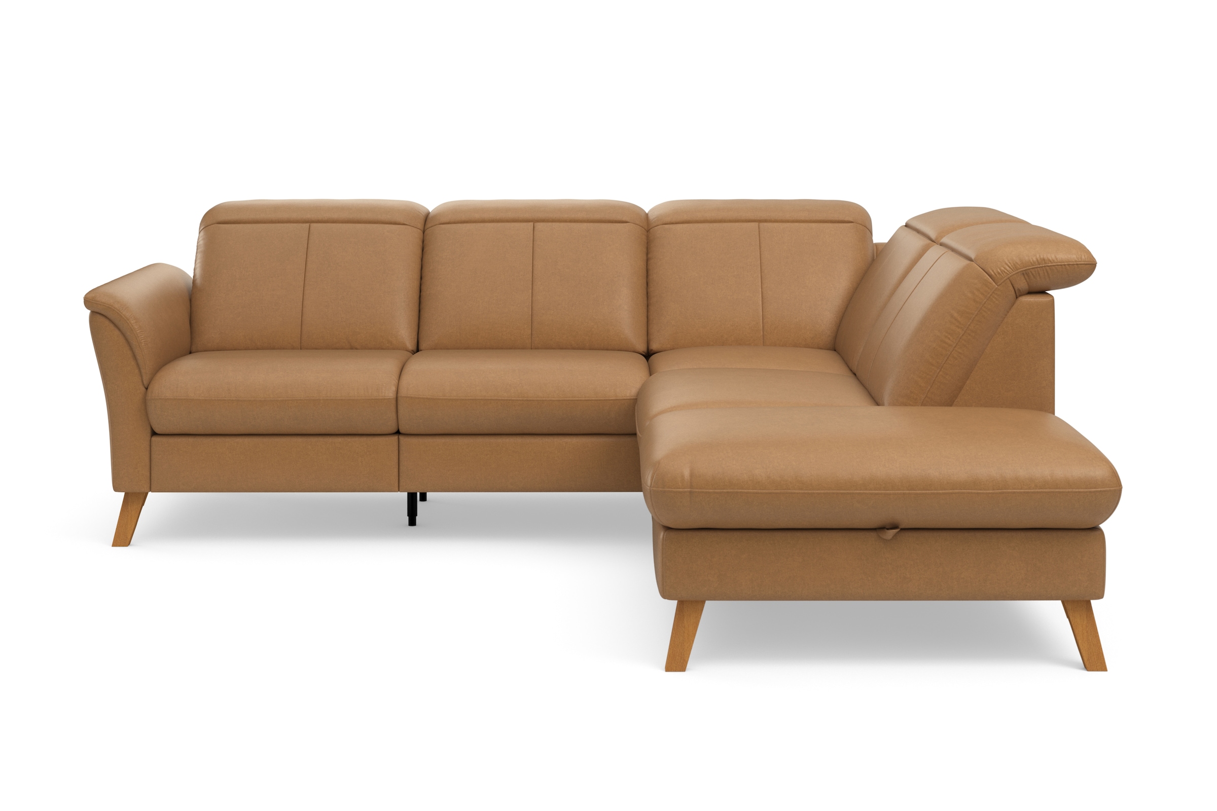 sit&more Ecksofa »Romero L-Form« wahlweise mit oder ohne TV-Funktion, Bettf günstig online kaufen