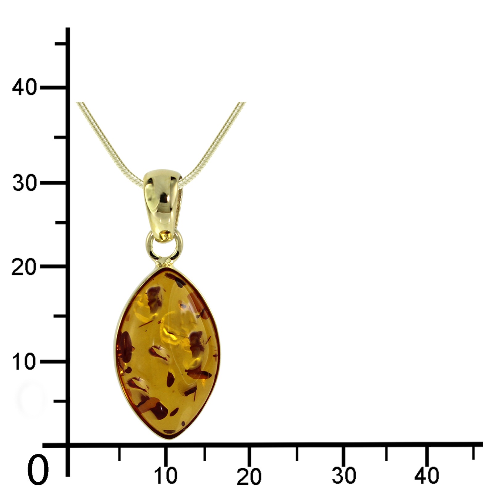 OSTSEE-SCHMUCK Kette mit Anhänger »Ostsee-Schmuck Kette mit Anhänger Macy Kette mit Anhänger Macy«