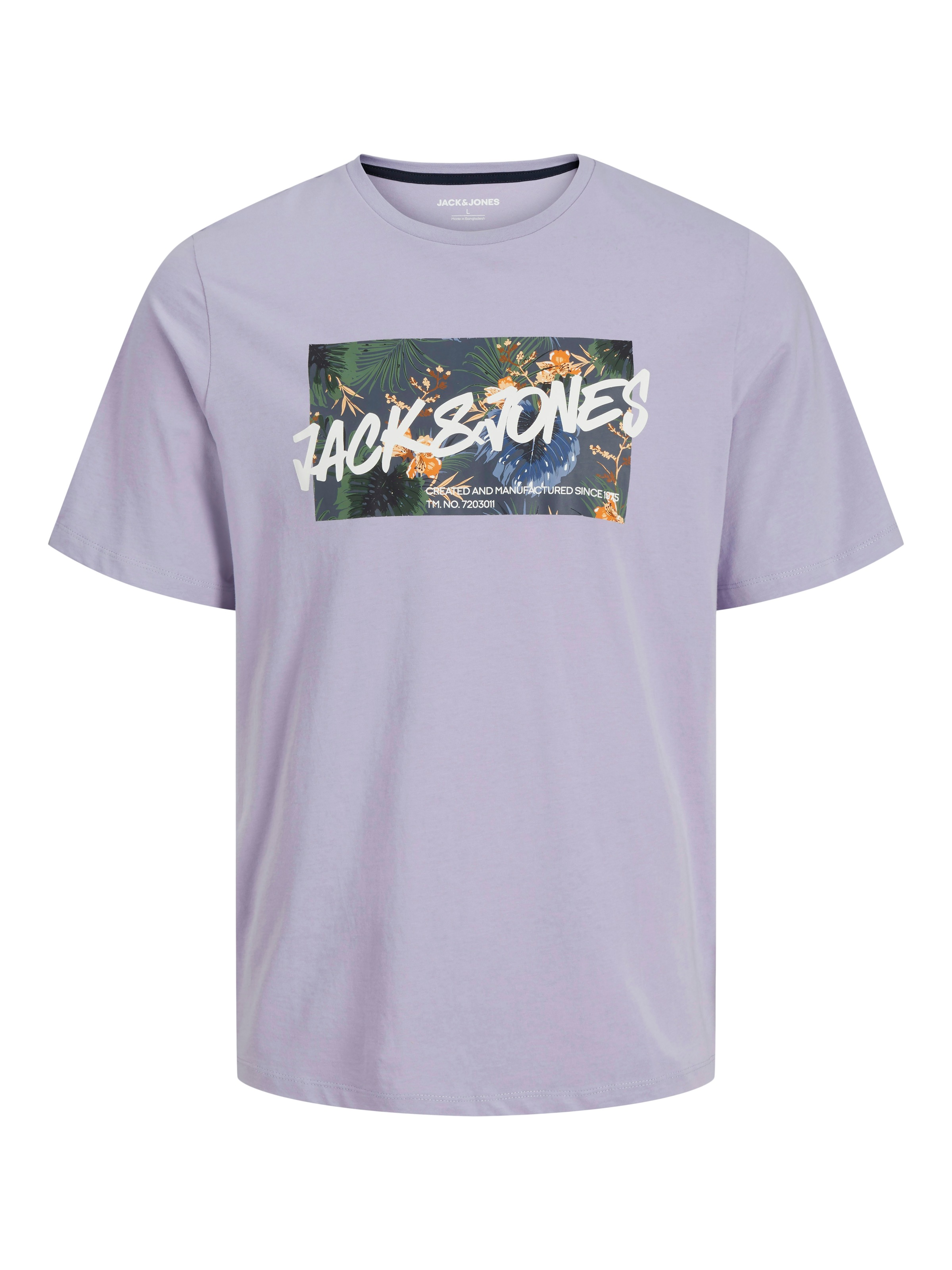 Jack & Jones Print-Shirt »JJHAWAII SHAPE TEE SS CREW NECK«