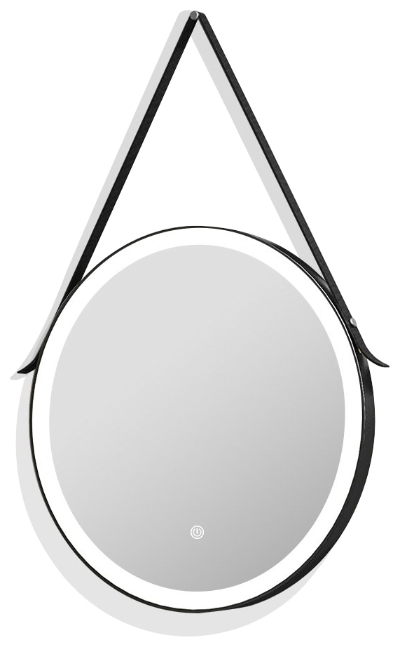 Badspiegel, mit Touch LED-Beleuchtung, BxH: 60x60 cm, rund