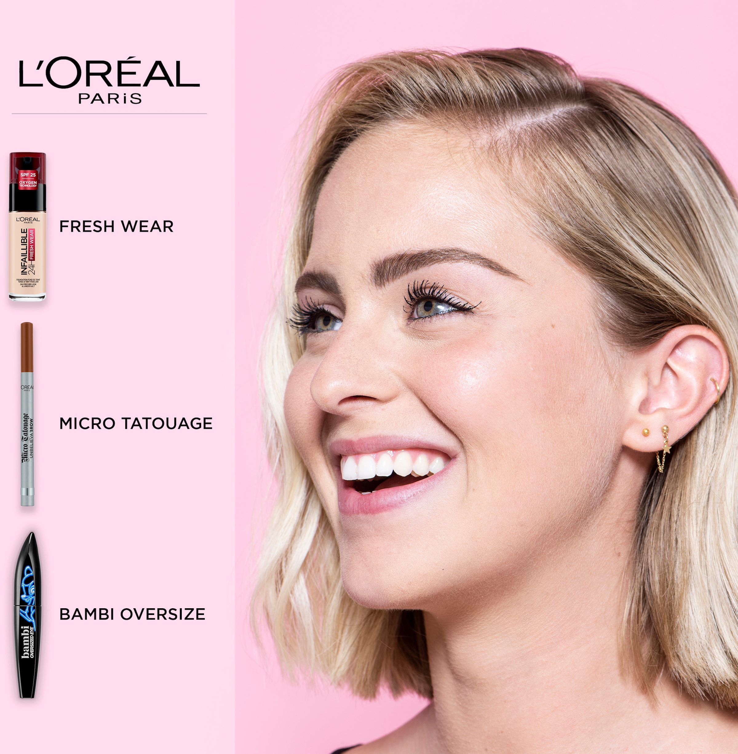 L'ORÉAL PARIS Foundation »Infaillible 32H Fresh Wear Make-up«, mit langanhaltender Formel