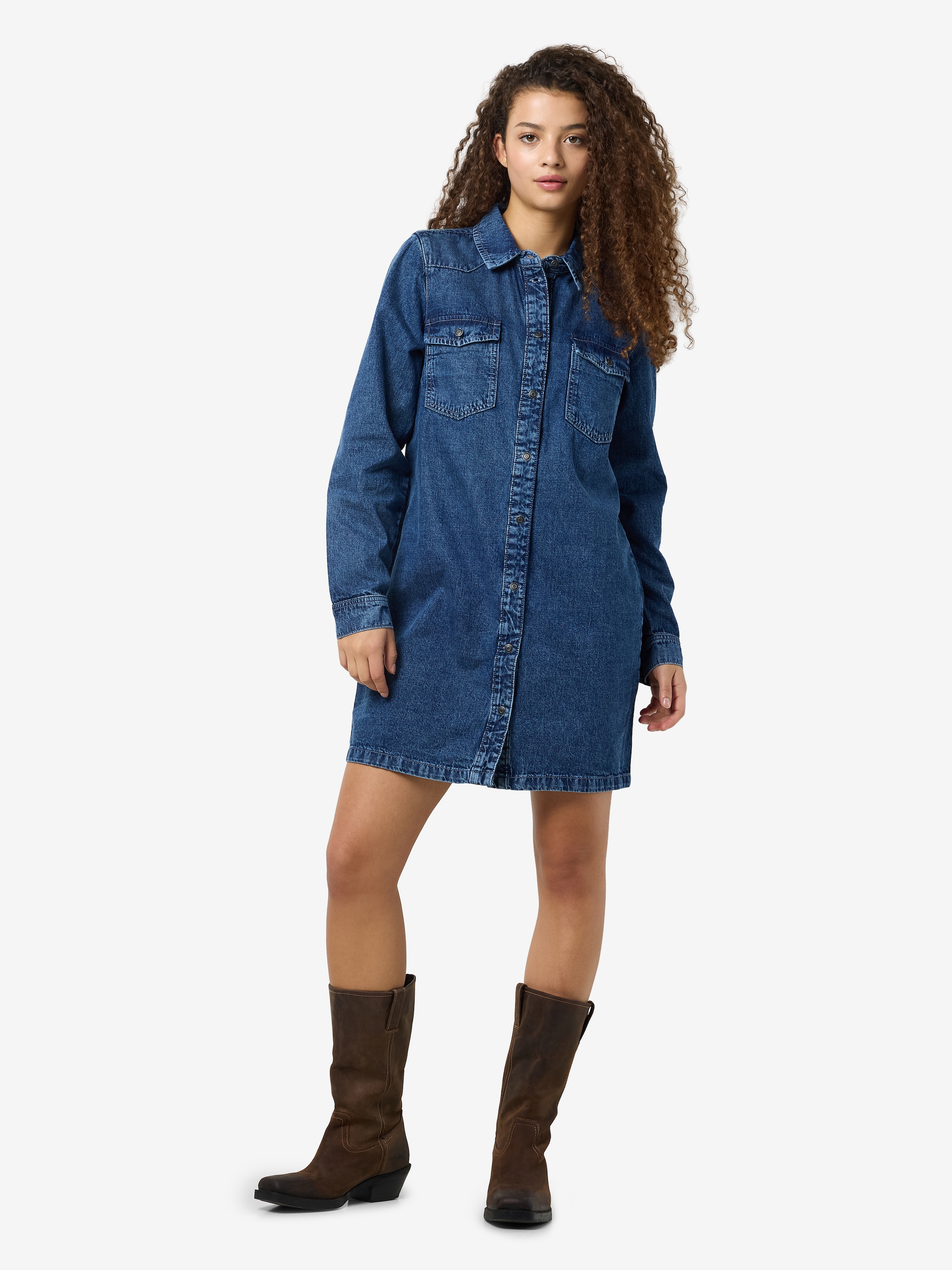 Noisy may Jeanskleid »NMNEW SIGNE L/S DENIM DRESS VI002MB LX«