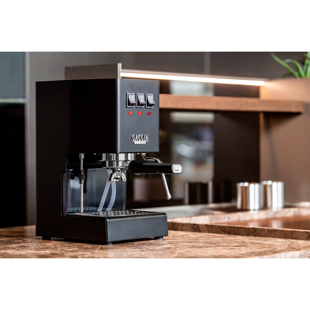 Gaggia Siebträgermaschine »New Classic Thunder Black«