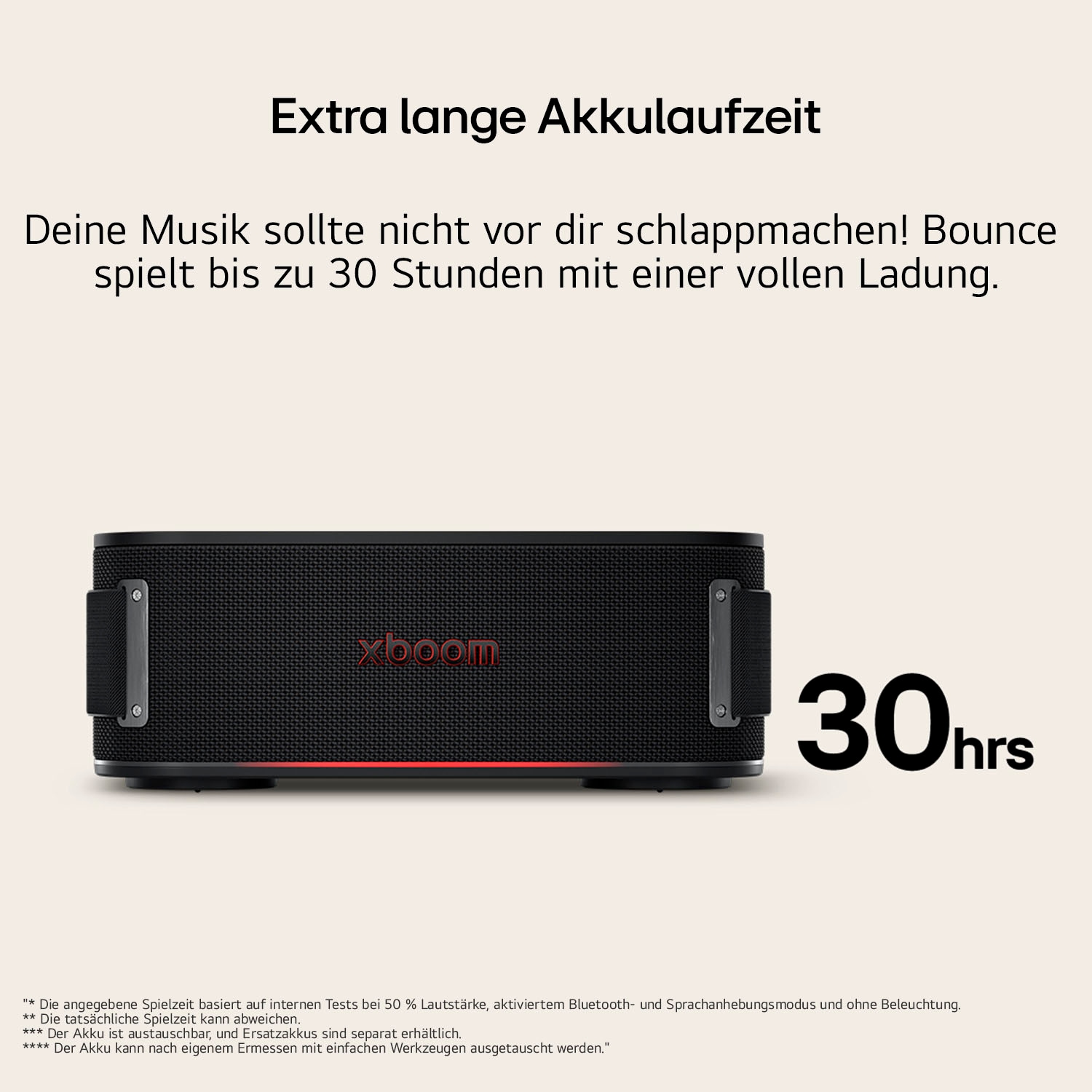 LG Bluetooth-Speaker »xboom BOUNCE«