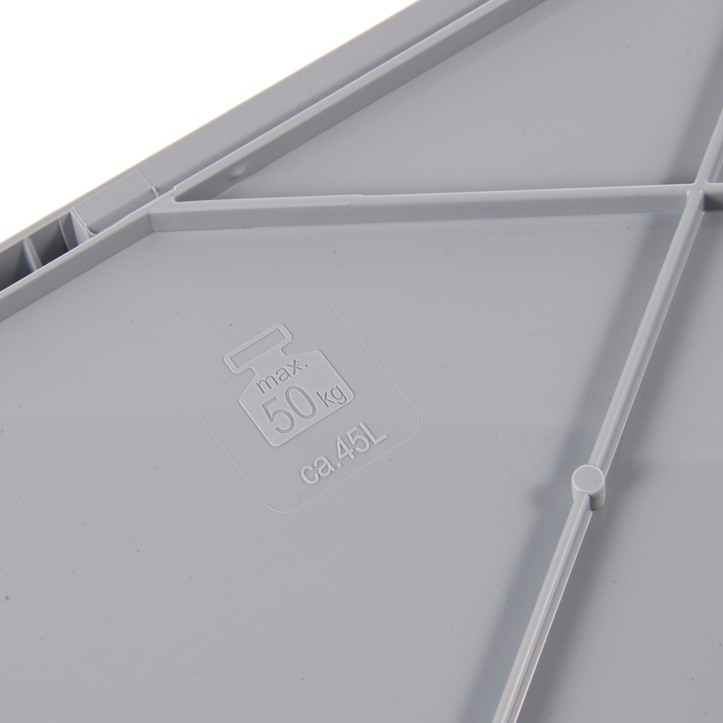 keeeper Klappbox »ben eco, Profi-Klappbox mit Softgriffen, 54 x 37 x 28 cm, 45 l« Soft-Touch-Griffe, zusammenklappbar