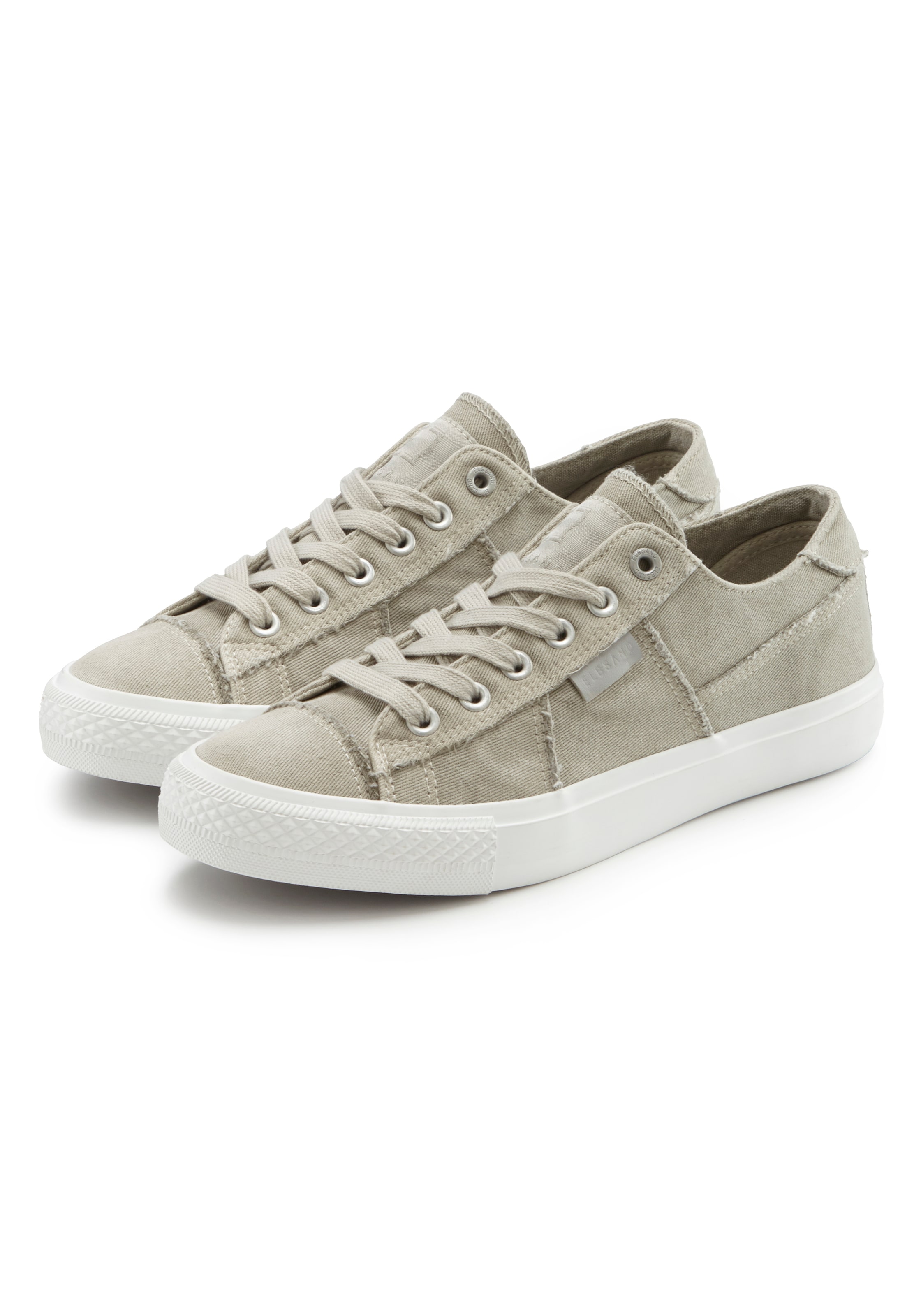 Elbsand Sneaker »Schnürschuh, Stoffschuhe, Textilschuhe, Turnschuh, Freizeitschuh«  Schnürhalbschuh aus Textil in modernem Used-Look VEGAN