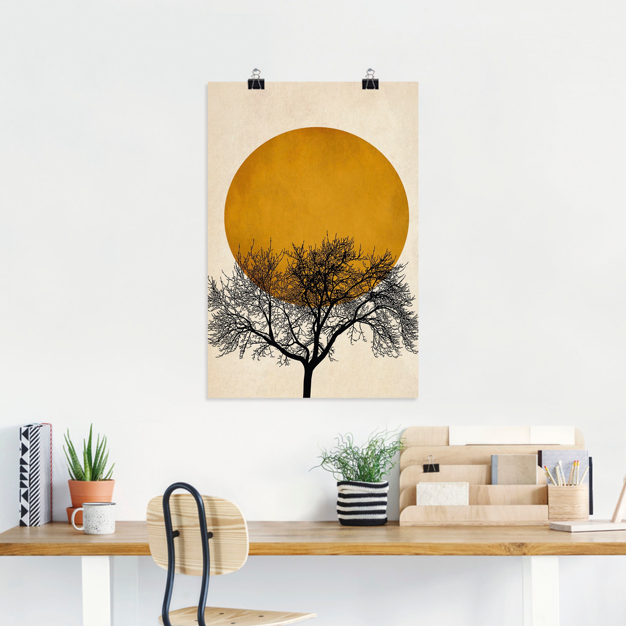 Artland Wandbild »Wintermorgen«, Baumbilder, (1 St.), als Leinwandbild, Pos günstig online kaufen