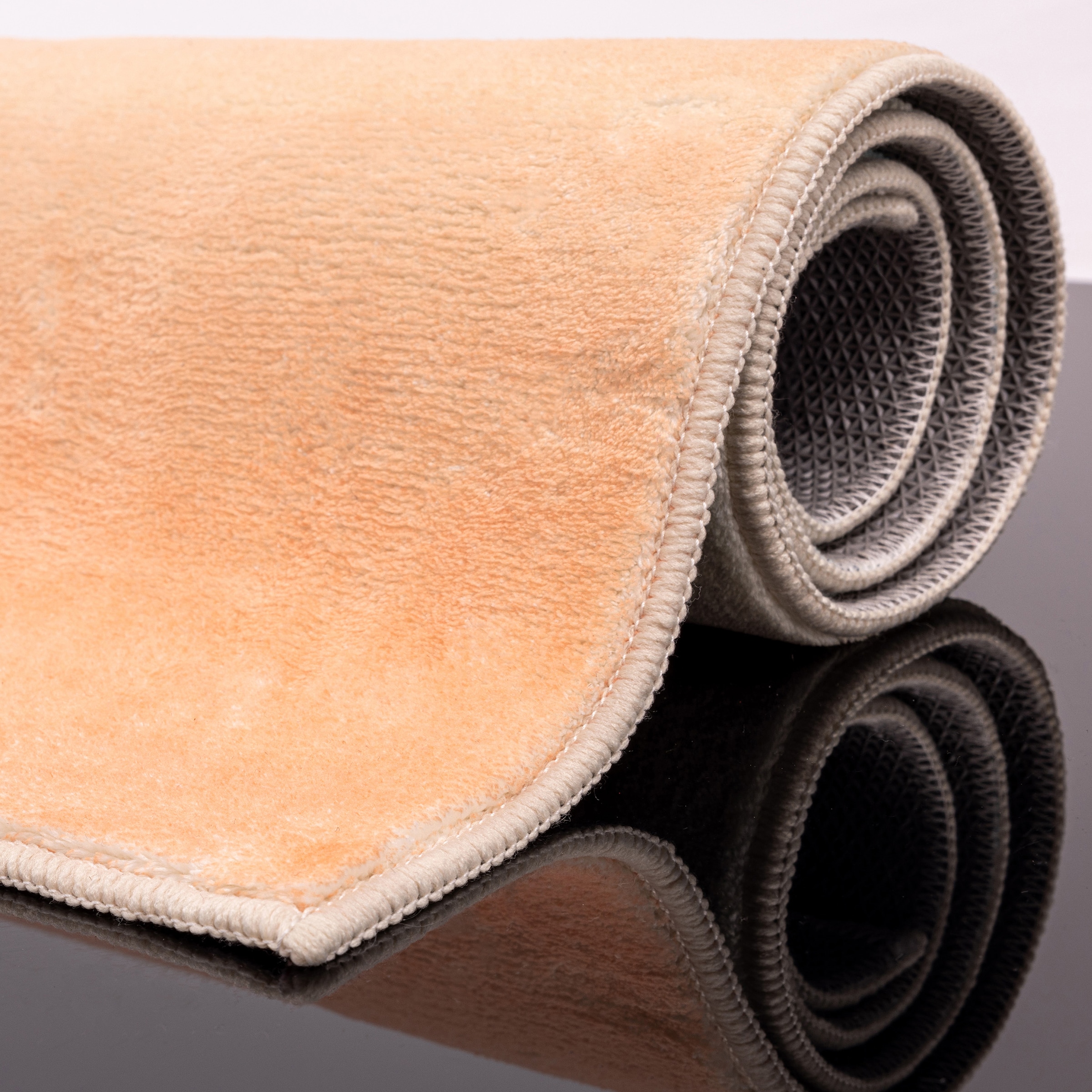 Gino Falcone Badematte »Ariella GF-152«, rutschhemmend beschichtet, fußbodenheizungsgeeignet, Badteppich, bedruckt, modernes Design, Farbverlauf, weich & kuschelig