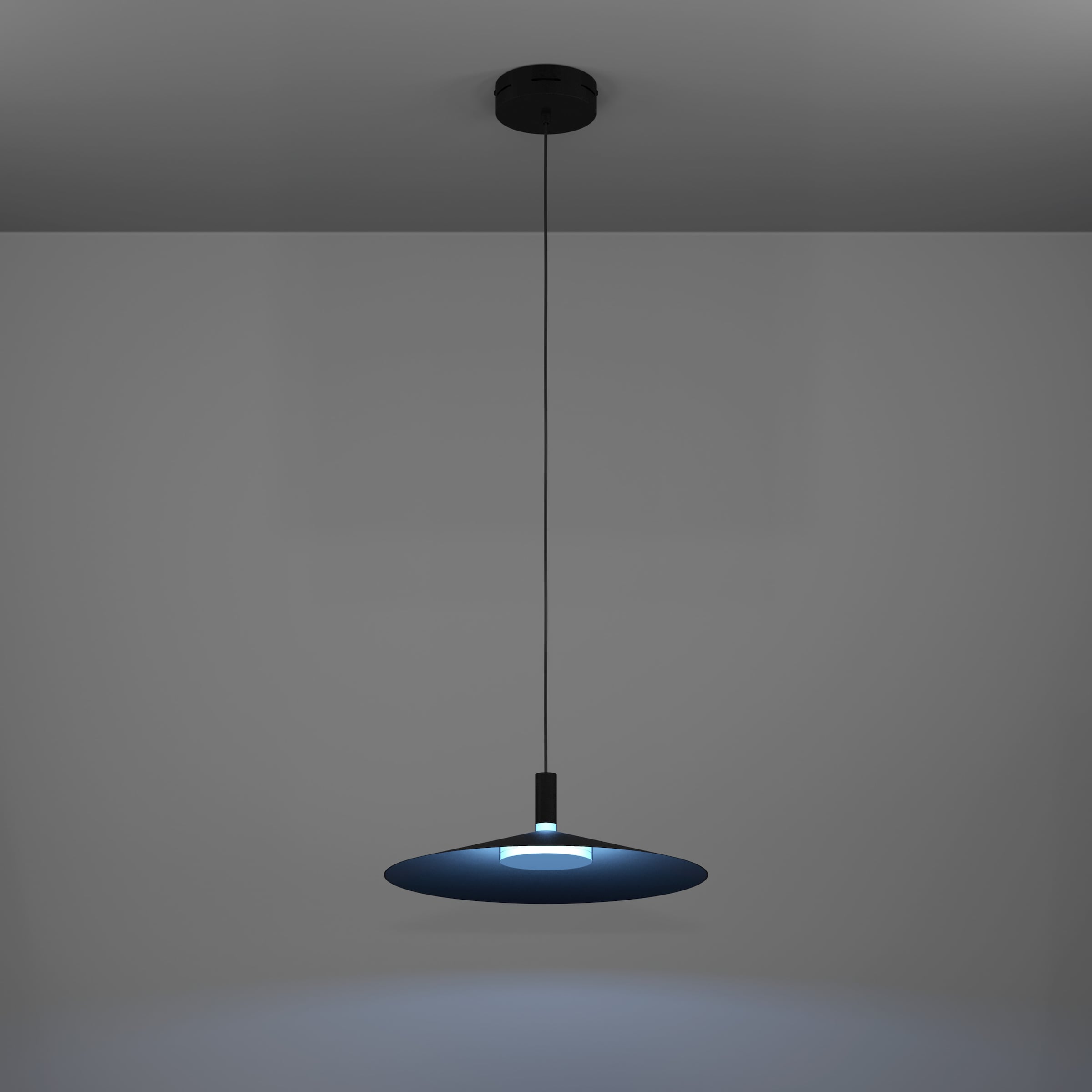 EGLO Hängeleuchte »CONOMAVILLA-Z Pendellampe - Stahl - LED - 15,5W - IP20« LED-Modul 1 Stk. Kaltweiß | Neutralweiß | RGB | Warmweiß Hängelampe, Deckenlampe, Wohnzimmer, Esszimmer, H120 x Ø45 cm