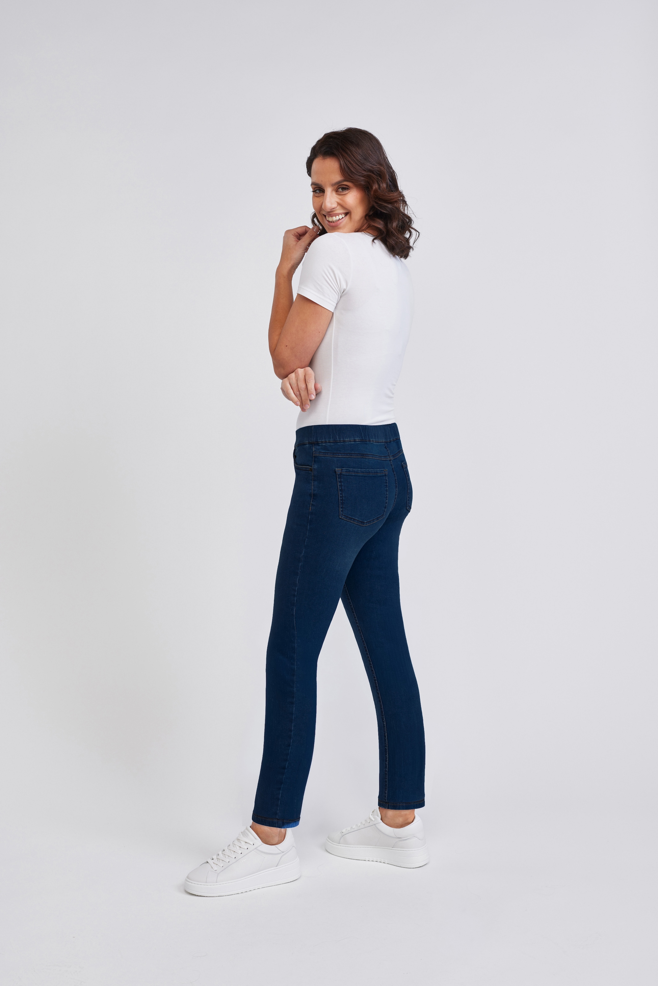 wonderjeans 7/8-Jeans Figurschmeichelnder WonderStretch