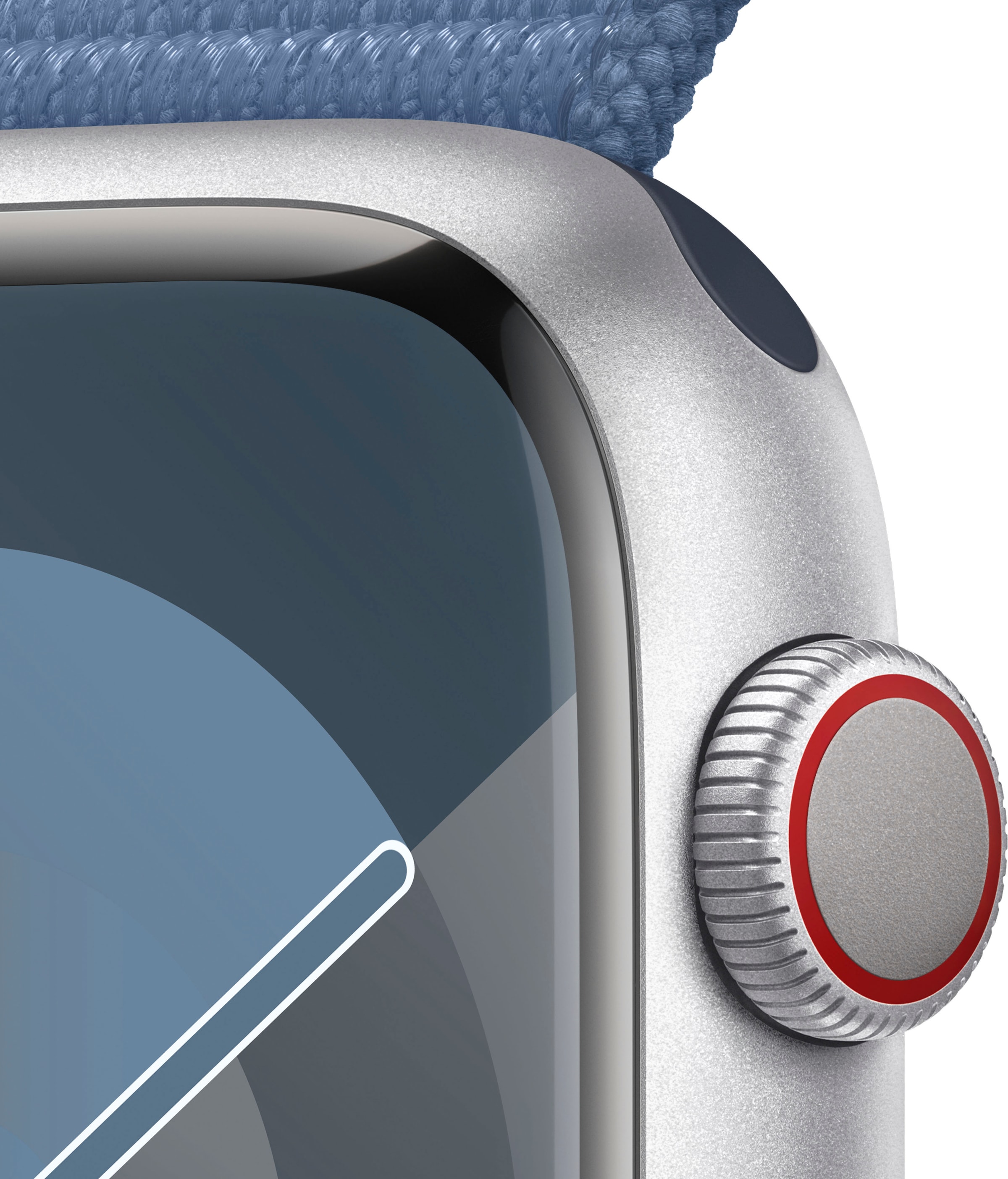 Apple Smartwatch Sport kaufen 10 45mm Series (Watch »Watch GPS + Aluminium«, OS Cellular im Online-Shop 9 Loop)